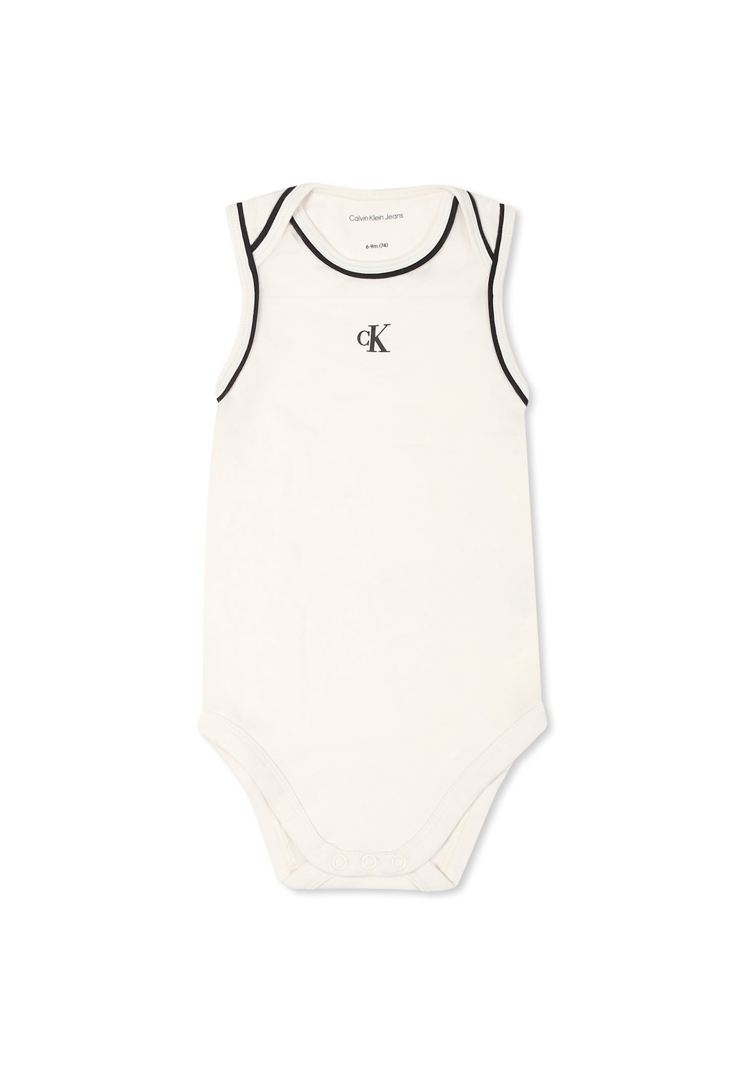 Calvin Klein Multicolor Body Set For Babykids With Logo In Multicolor