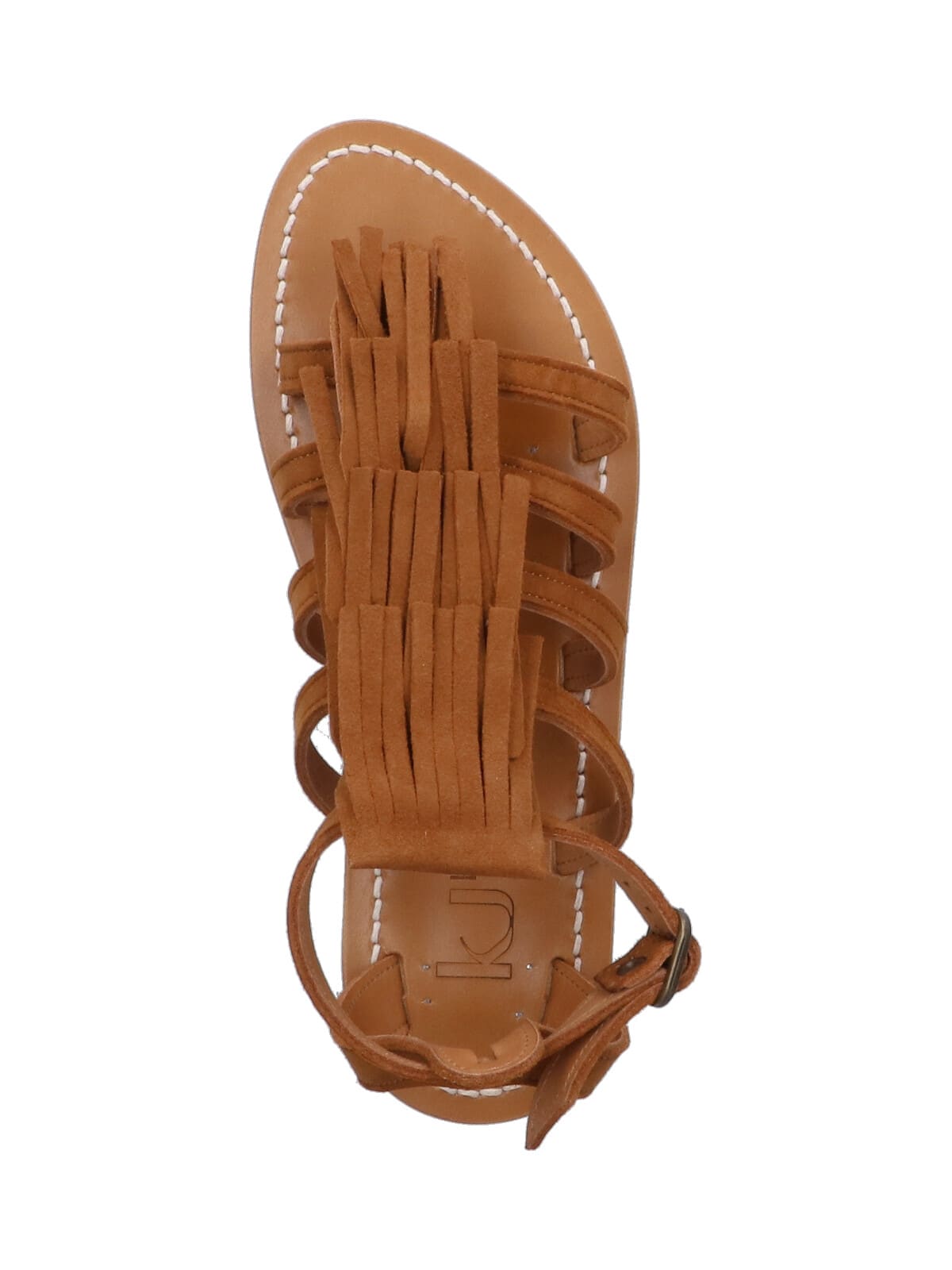 Kjacques Fregate Slingback Sandals In Brown