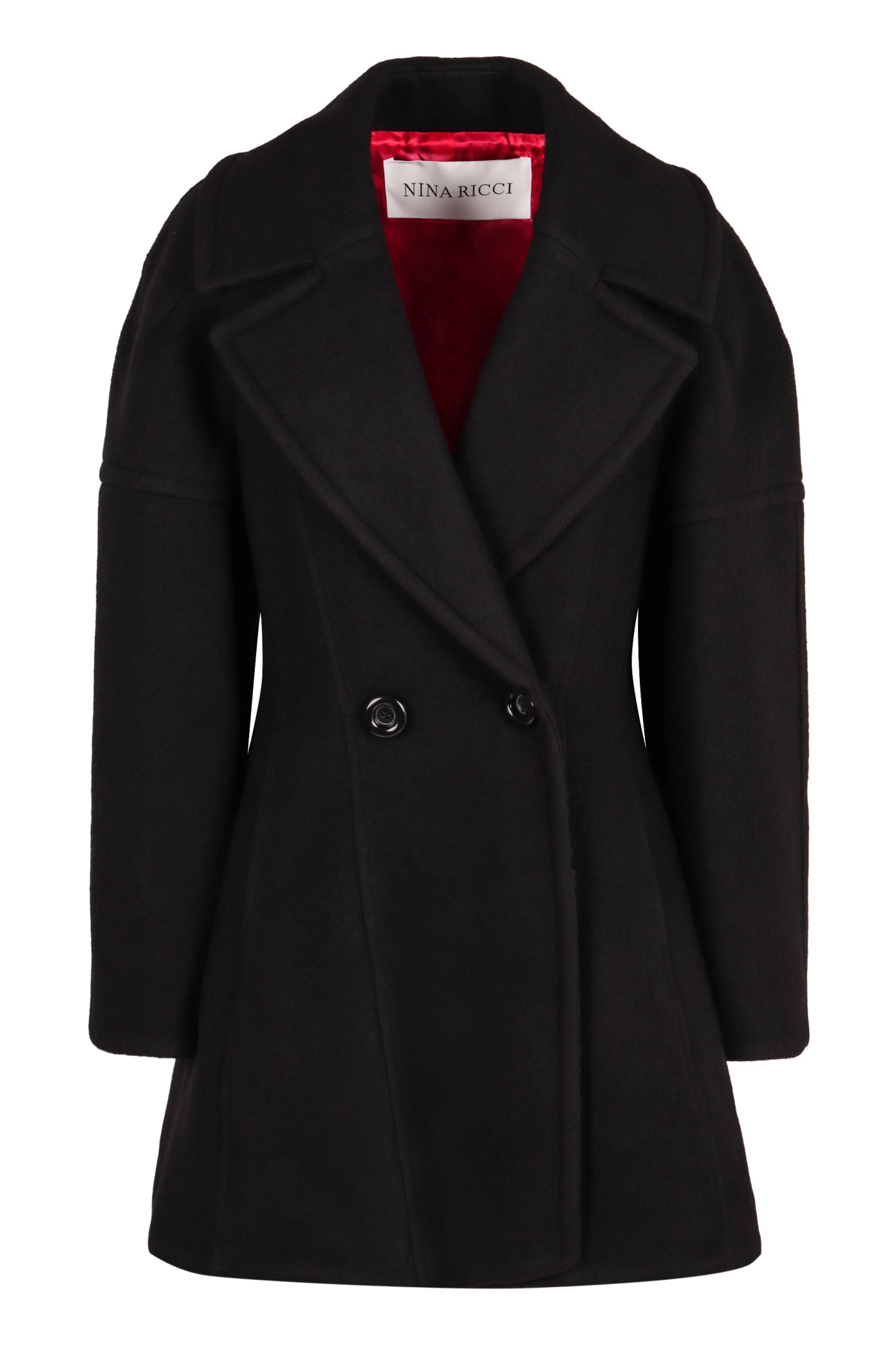 Double-breasted Virgin Wool Coat