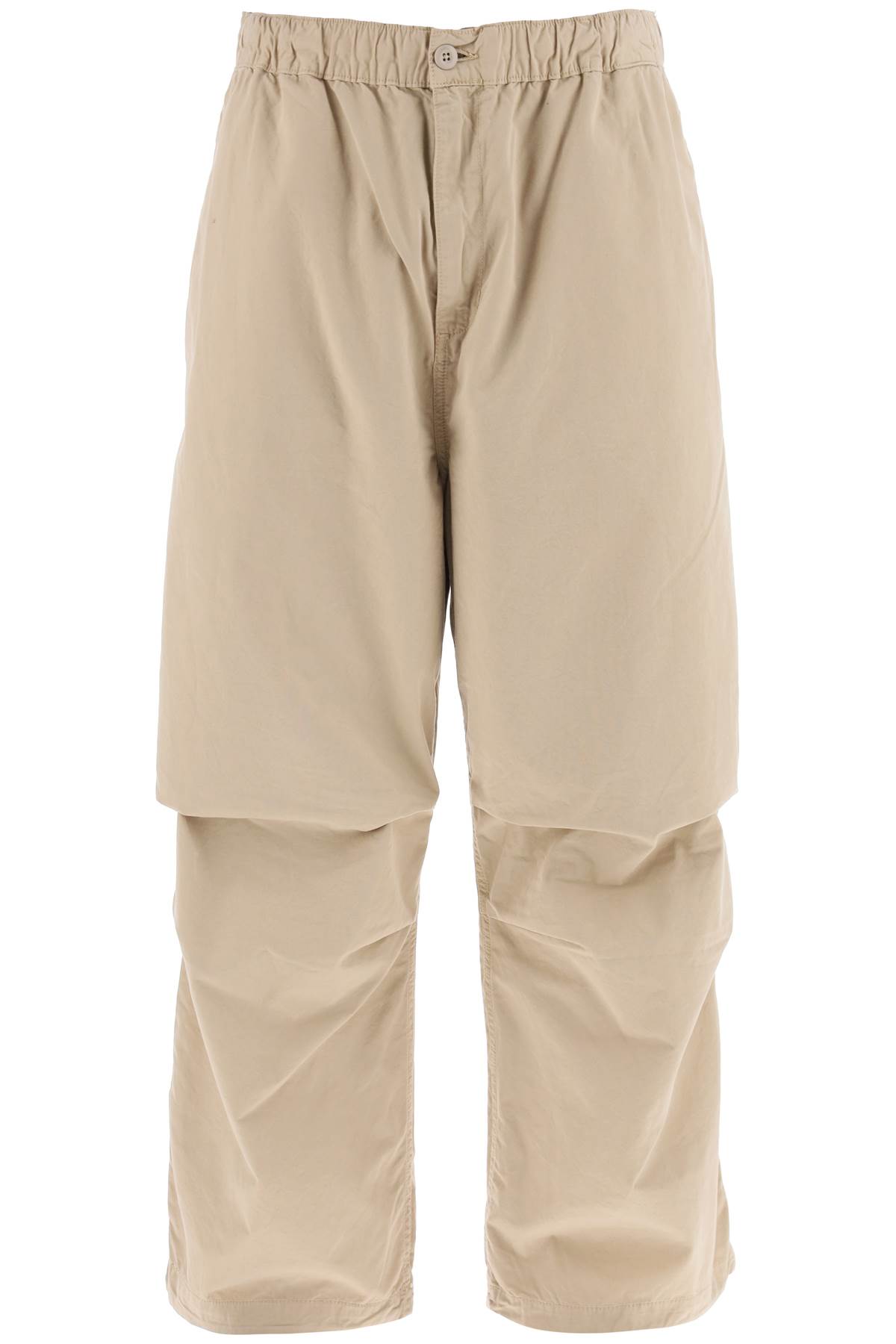 Shop Carhartt Wide-leg Judd Pants In Wall (beige)