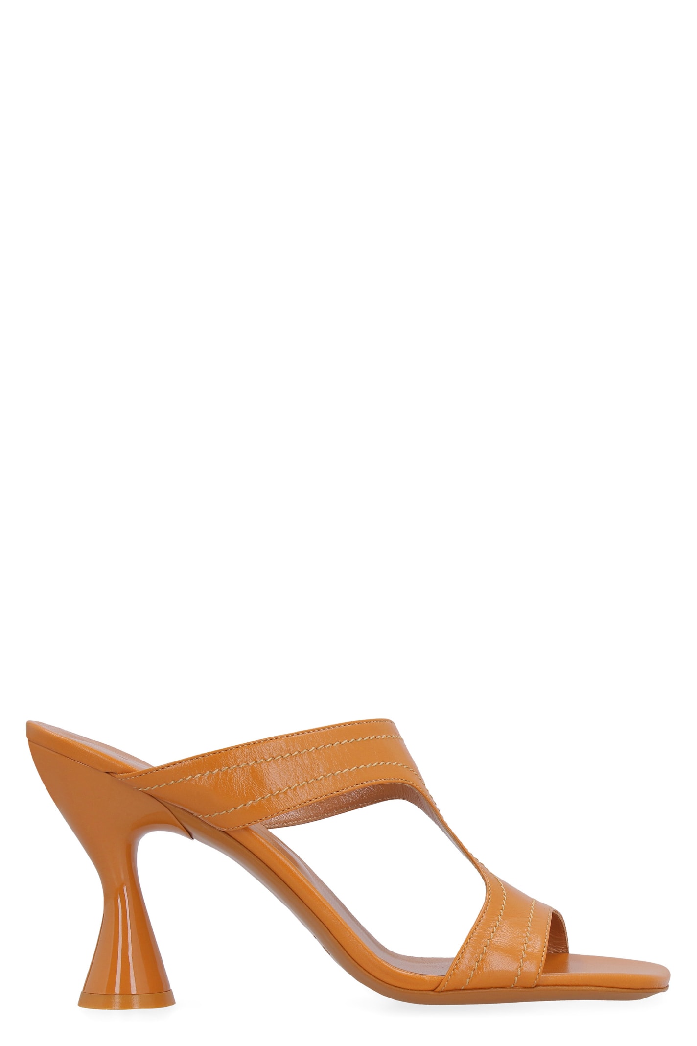BY FAR Nadia Leather Mules