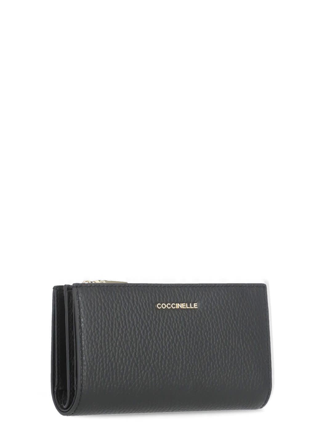 Coccinelle Metallic Soft Wallet In Black