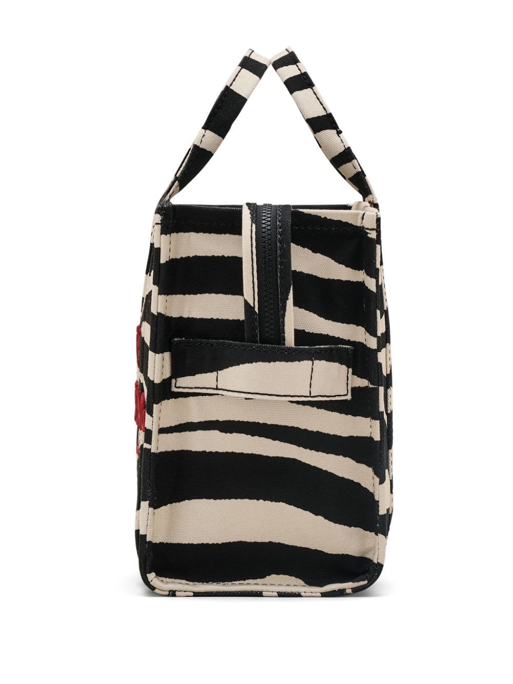 Shop Marc Jacobs The Medium Tote In Black White