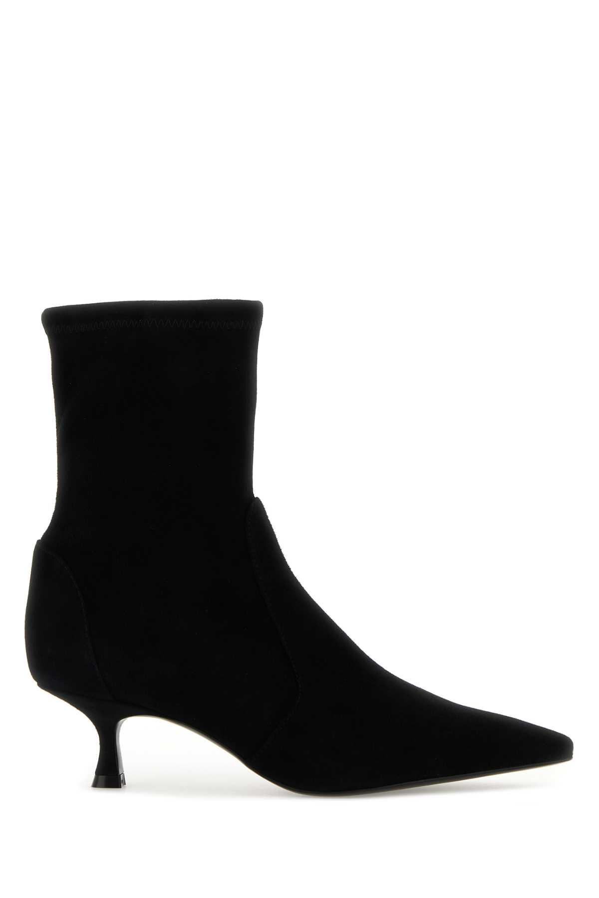 Black Suede Naomi 50 Ankle Boots