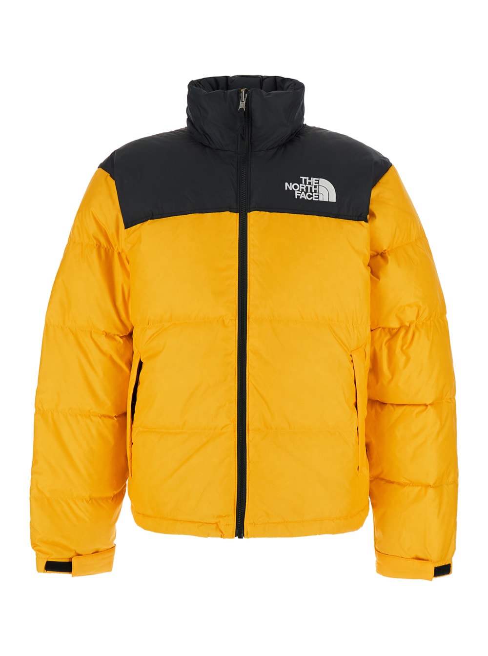 Shop The North Face Retro Nuptse Jacket In Yellow