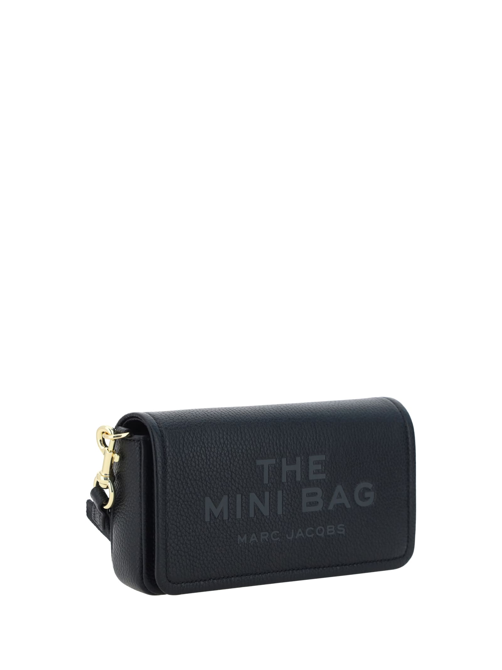 Shop Marc Jacobs The Mini Bag Shoulder Bag In Black