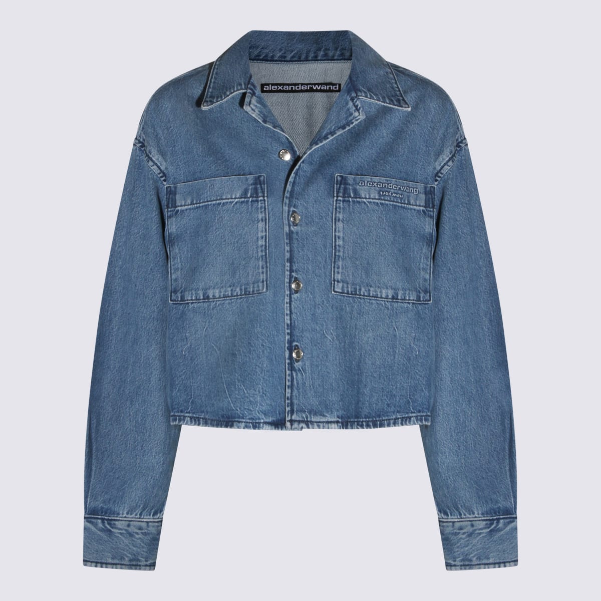 Alexander Wang Blue Cotton Shirt