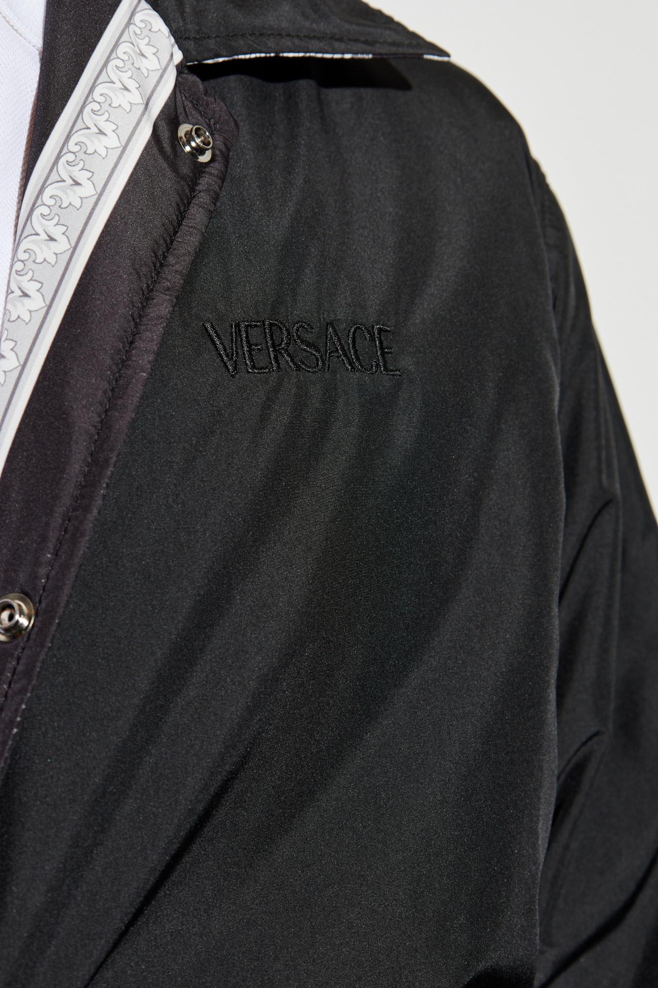 Versace Reversible Jacket In Multi