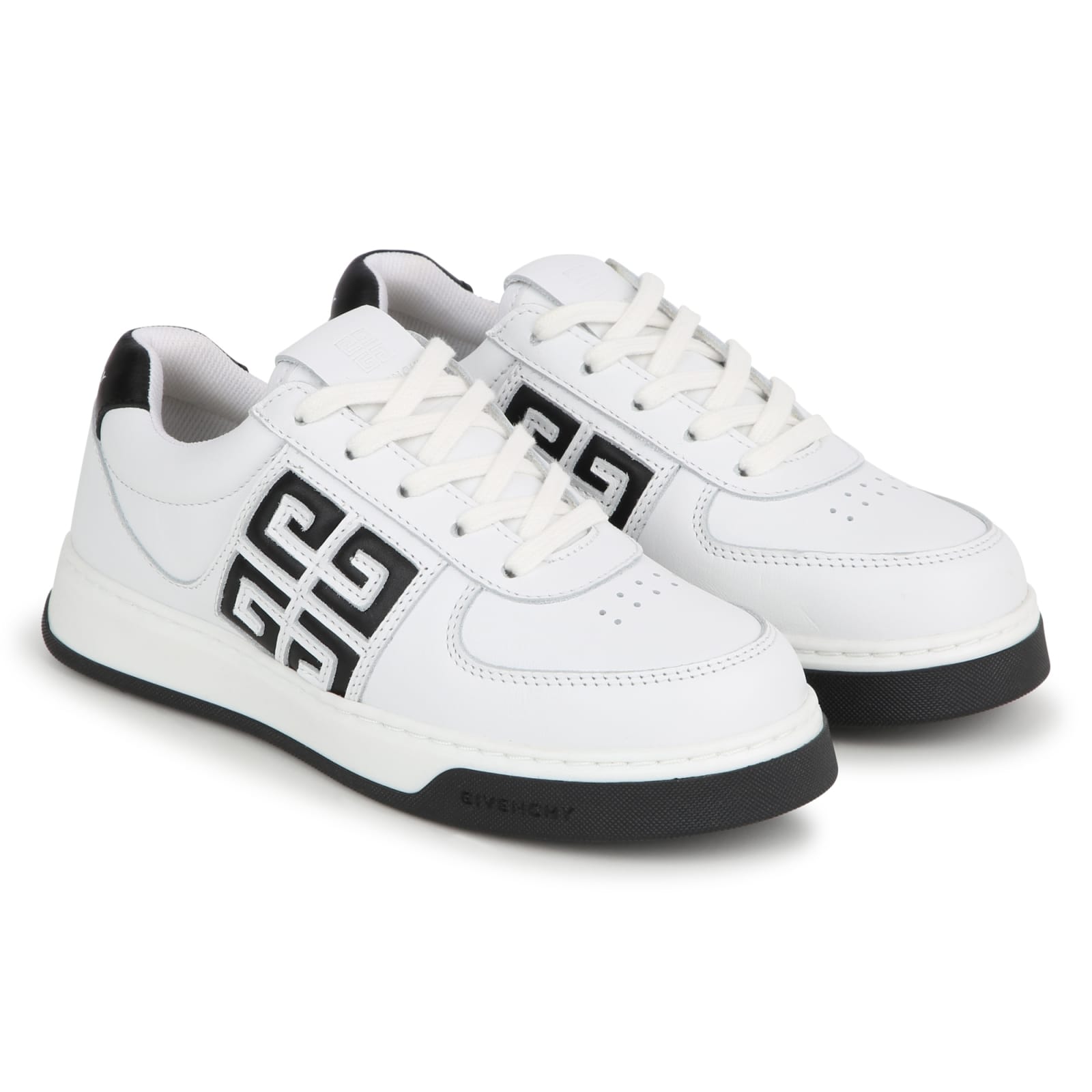 GIVENCHY 4G LEATHER SNEAKERS