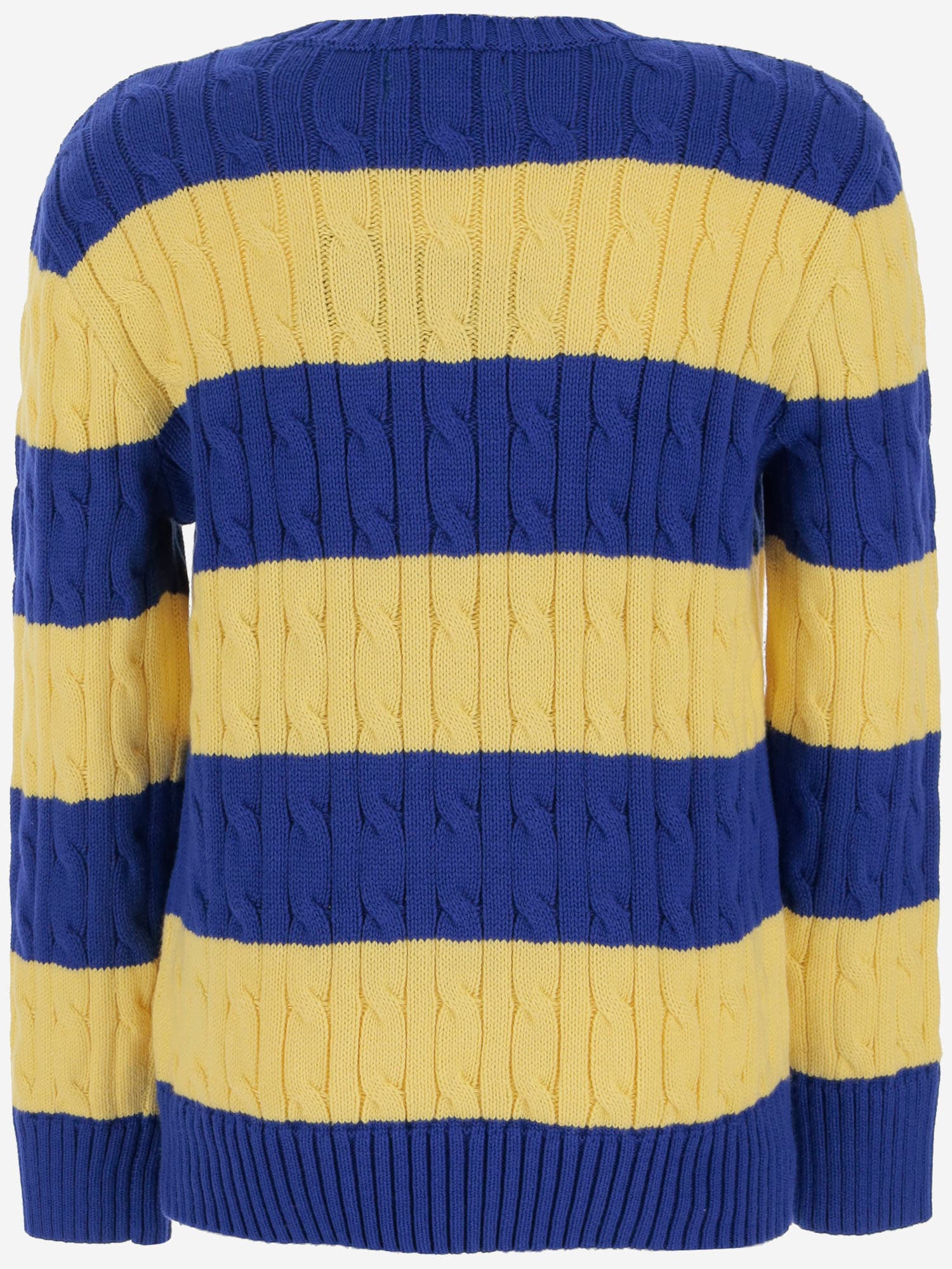 Shop Polo Ralph Lauren Cotton Sweater With Logo In Red