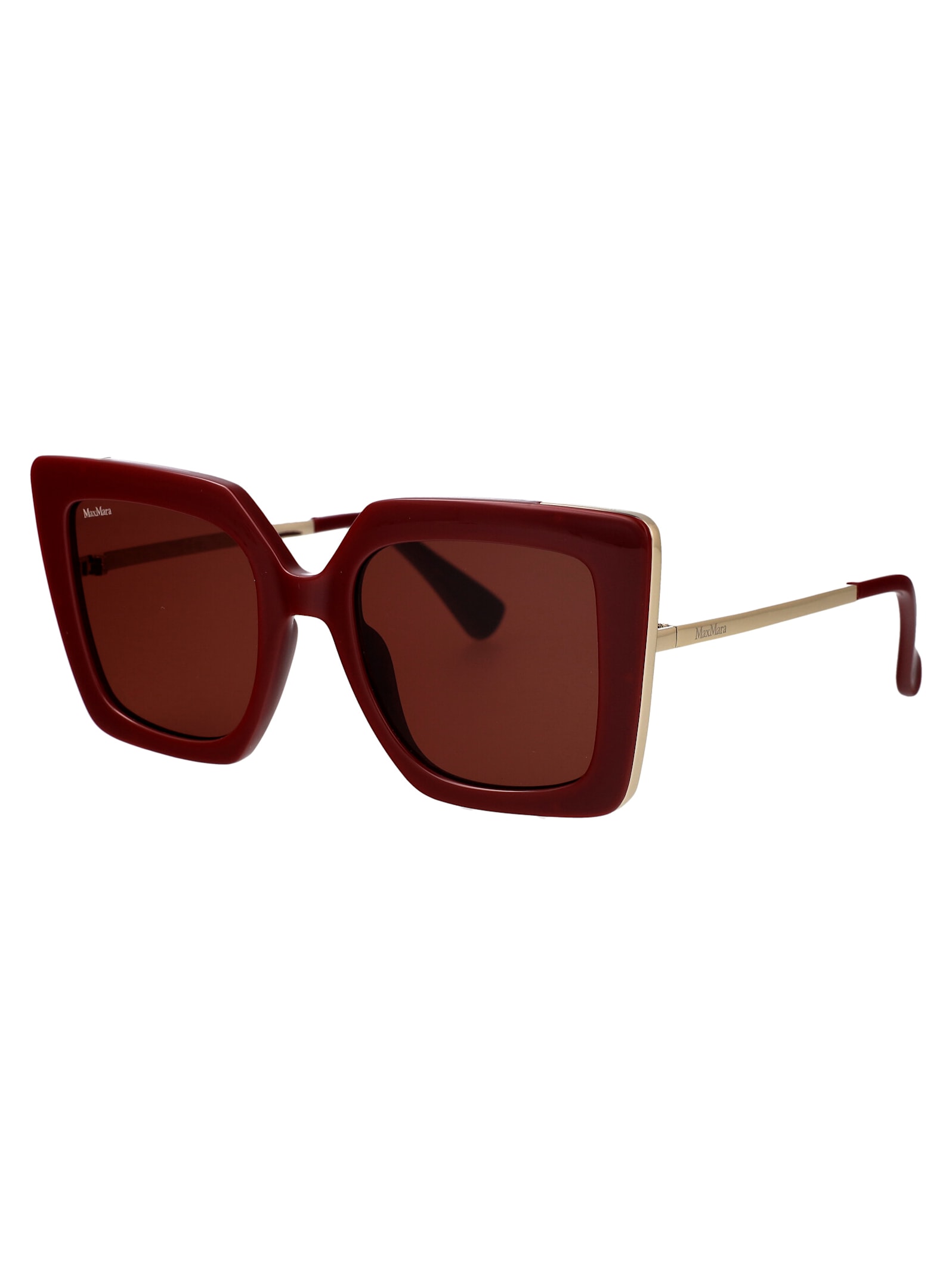 Max Mara Mm0051/s Sunglasses In Bordeaux