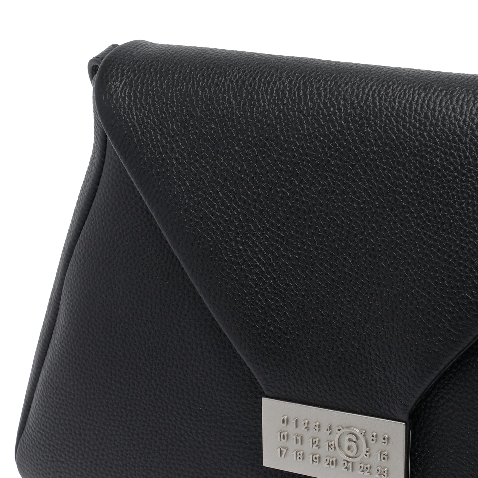 Mm6 Maison Margiela Numeric Crossbody Bag In Black