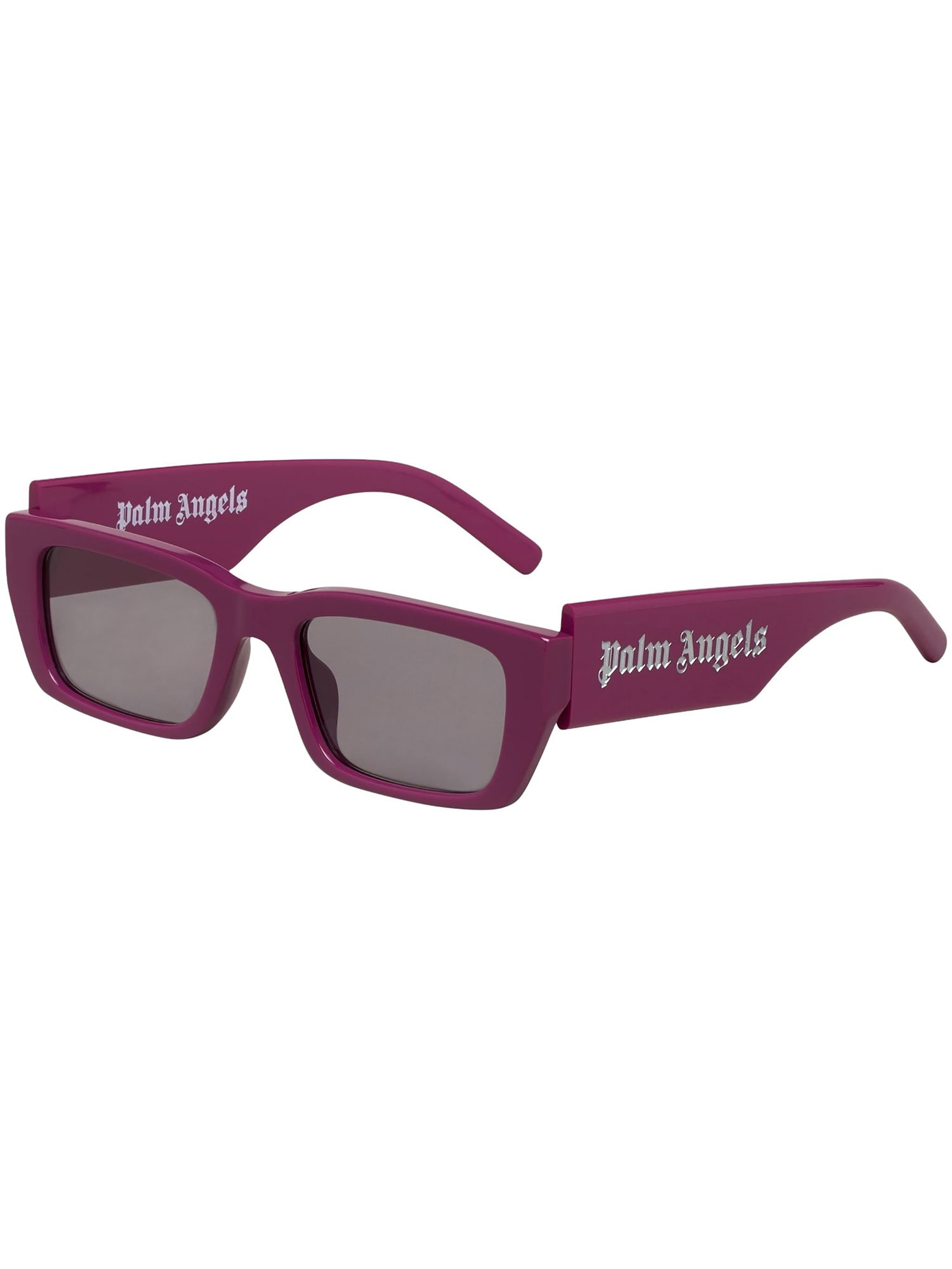 Shop Palm Angels Palm Sunglasses In Dark Violet