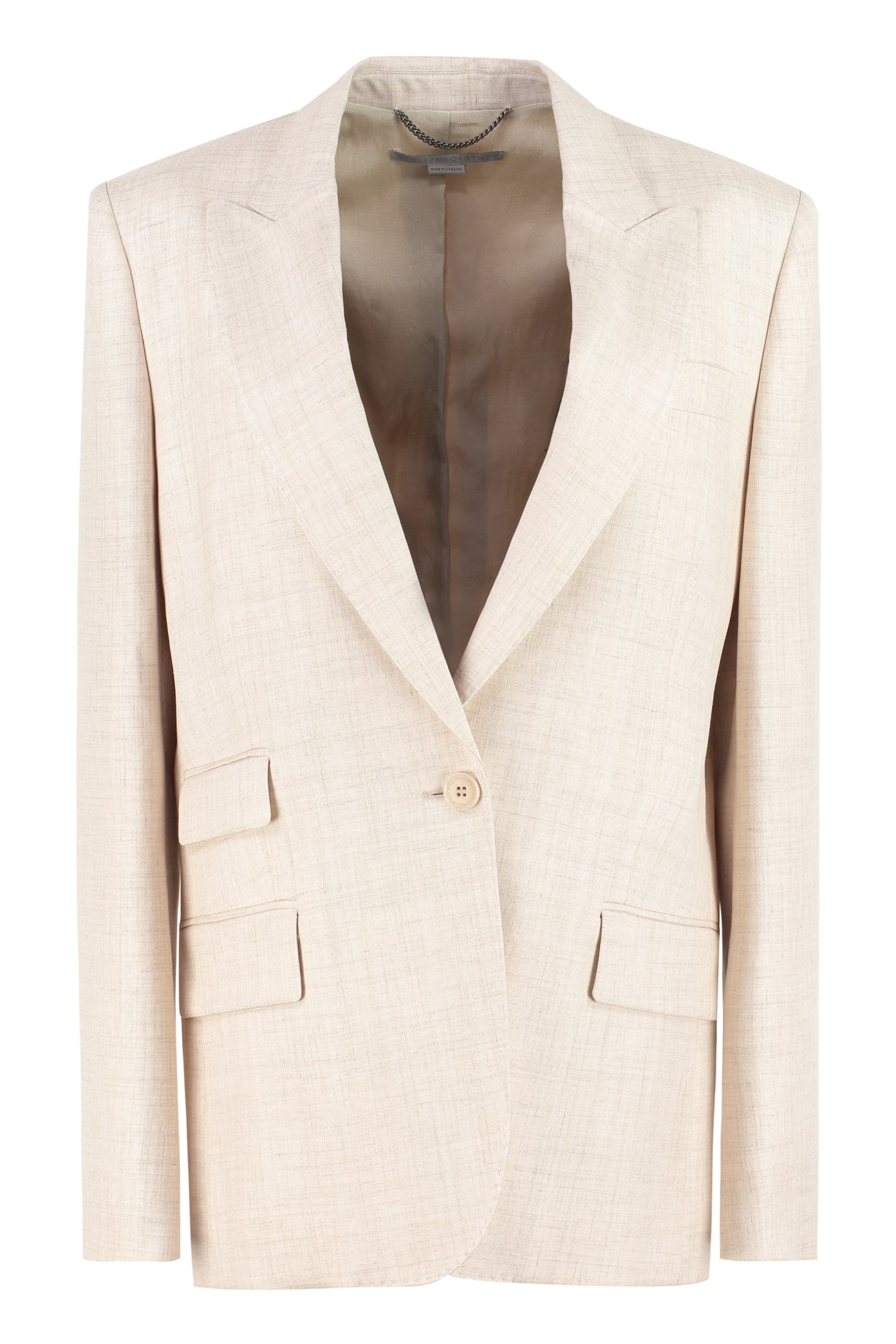 Photo of  Stella McCartney Single-breasted Blazer- shop Stella McCartney jackets online sales