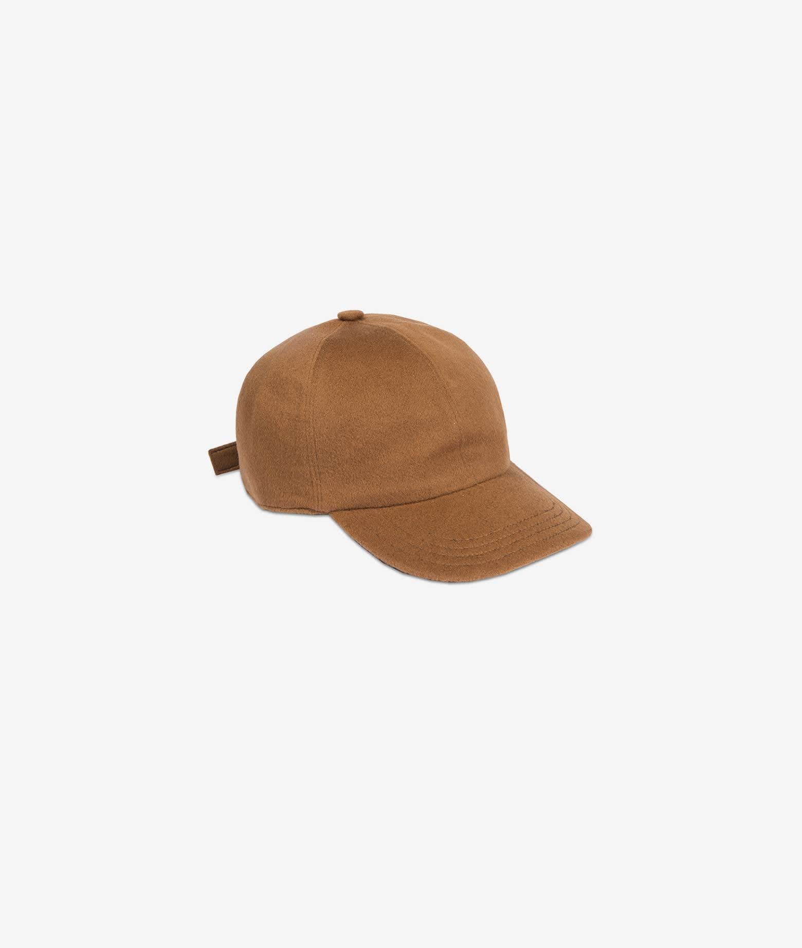 Larusmiani Baseball Cap Hat In Brown