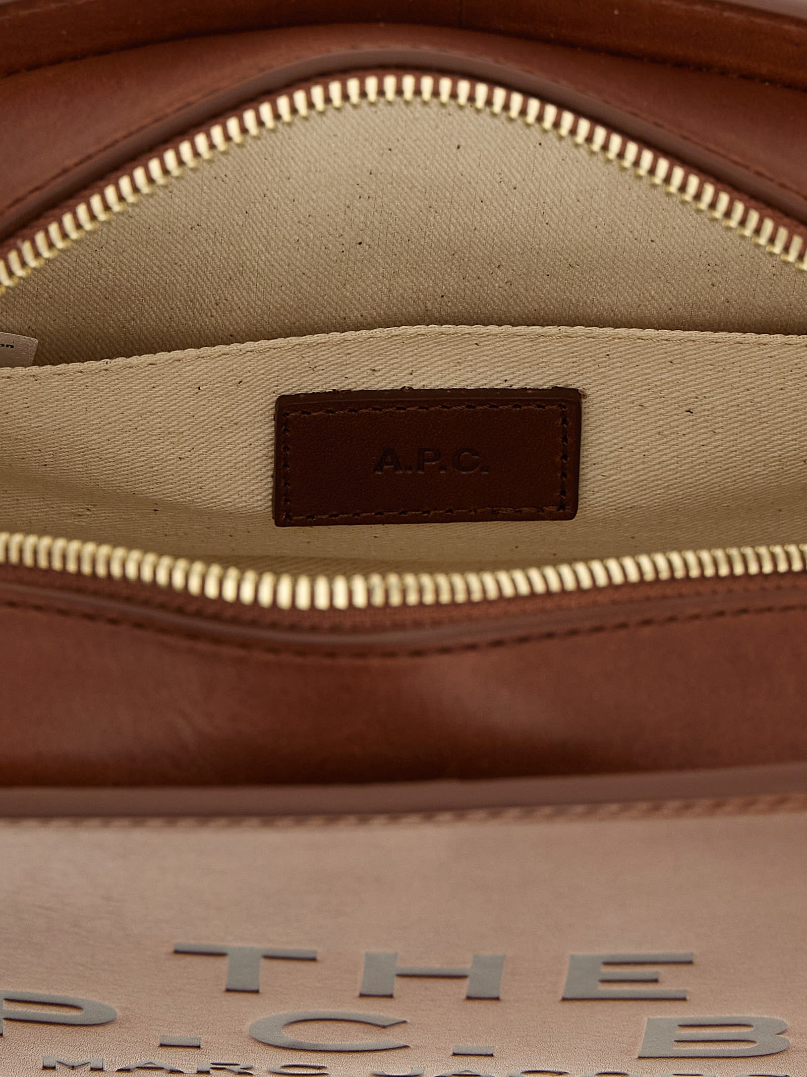 Apc Capsule Crossbody Bag A.p.c. X Marc Jacobs Crossbody Bags Brown In Brown