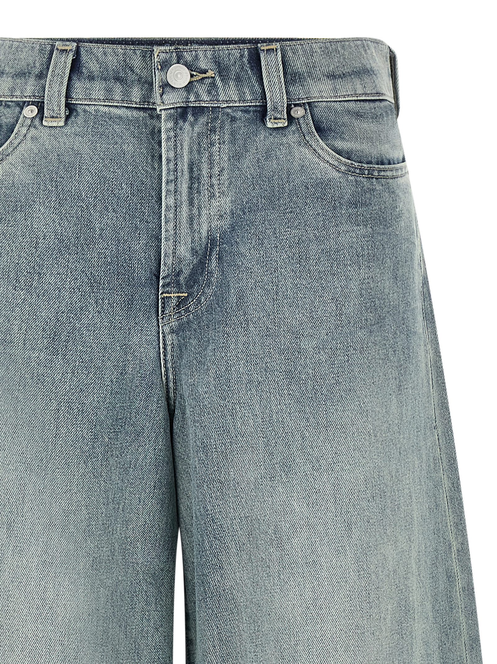 7 For All Mankind Marie Stonewashed Jeans In Blue