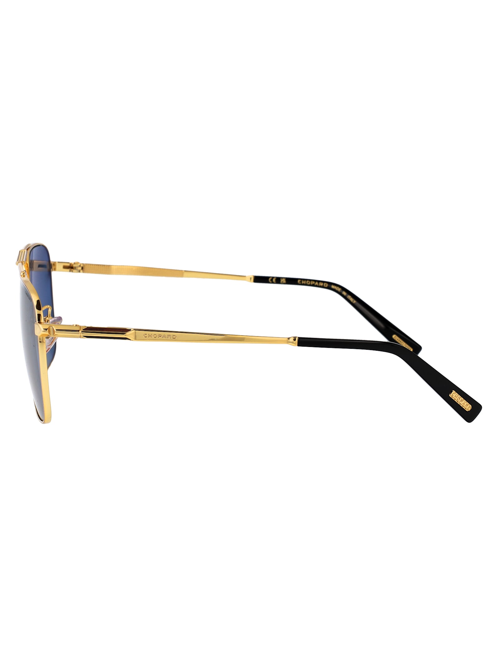 Chopard Schl24 Sunglasses In Oro Giallo Lucido