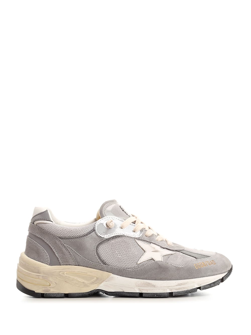 Shop Golden Goose Dad-star Running Sneaker In Grey