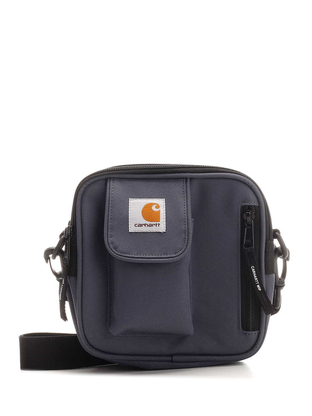 Carhartt Small Essentials Crossbody Bag In Grigio