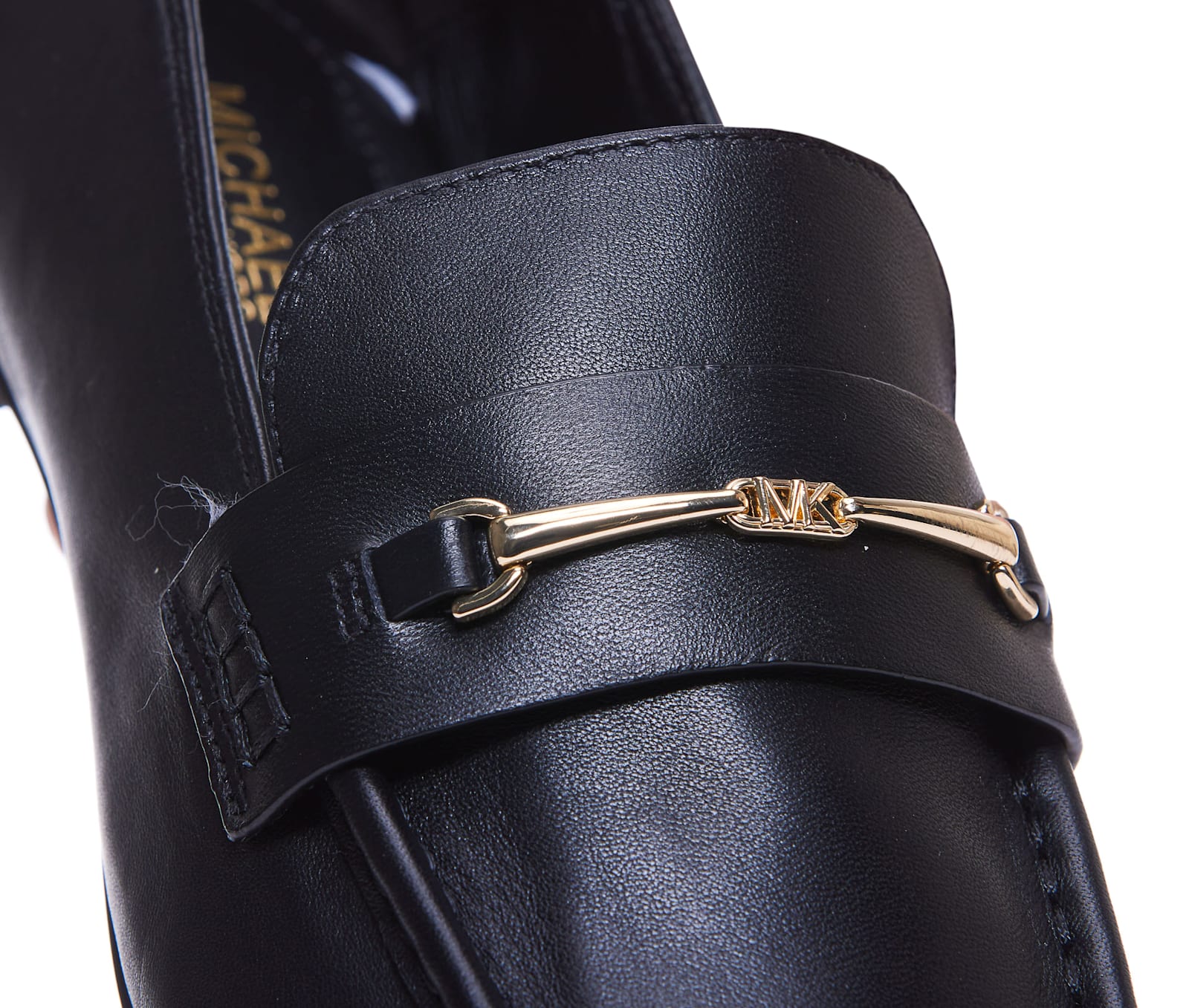 Michael Michael Kors Lena Loafers In Black