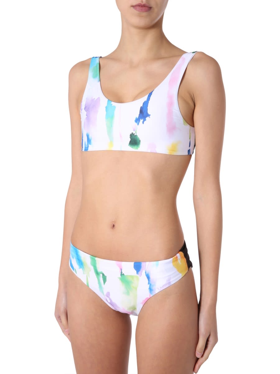 Shop Etre Cecile Bikini Top In Multicolour