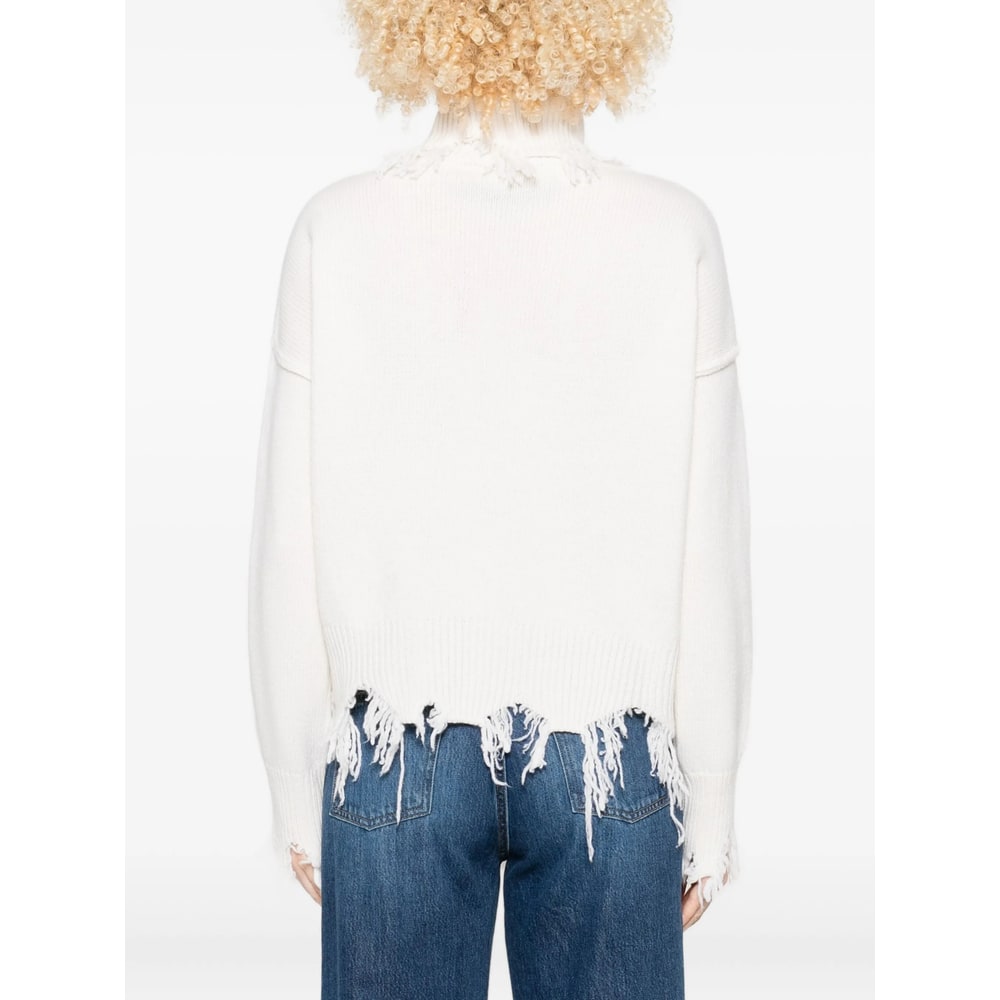 The Seafarer Sweater In White