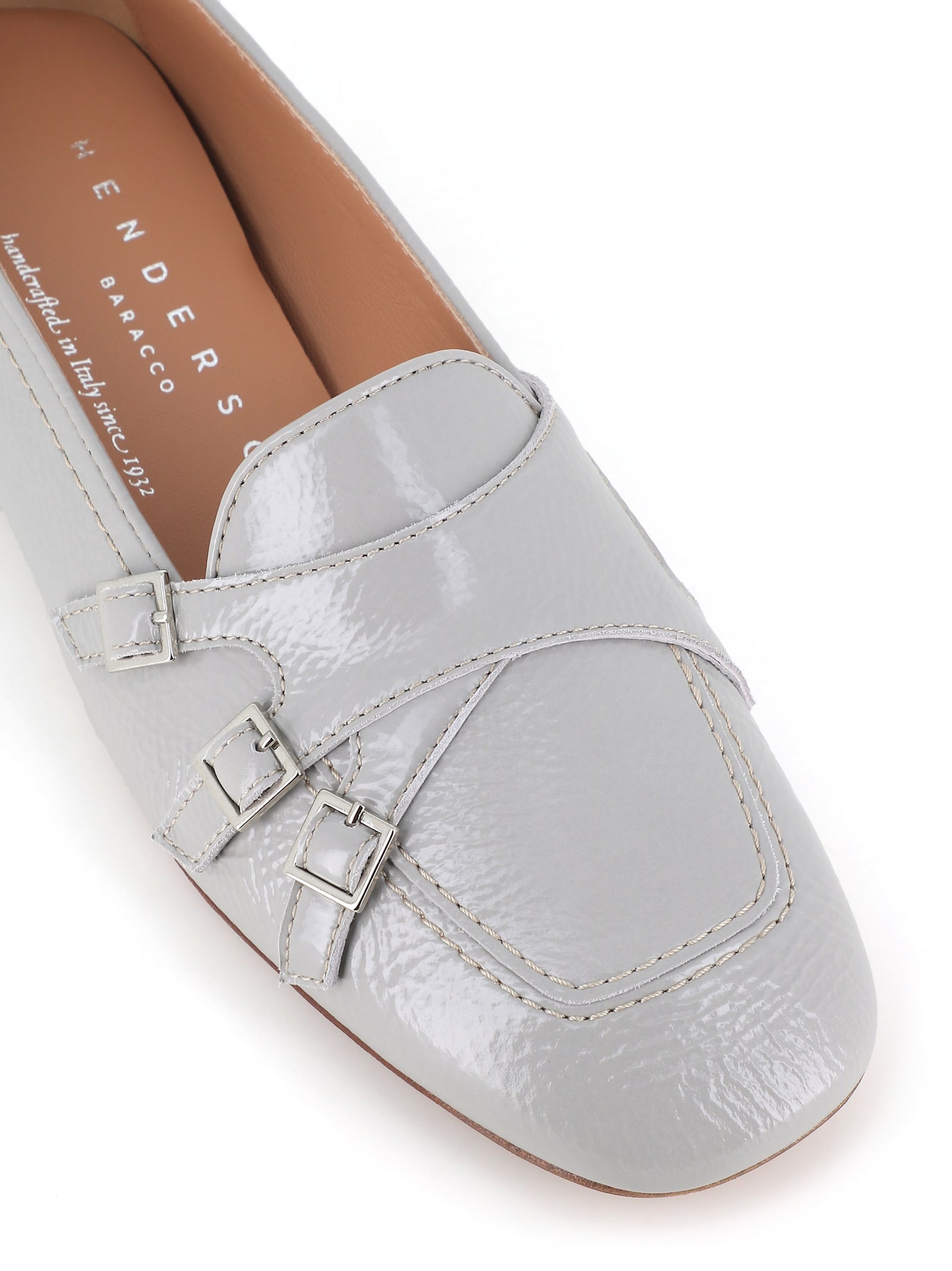 Henderson Baracco Lipstick V.2 Loafers In Light Grey