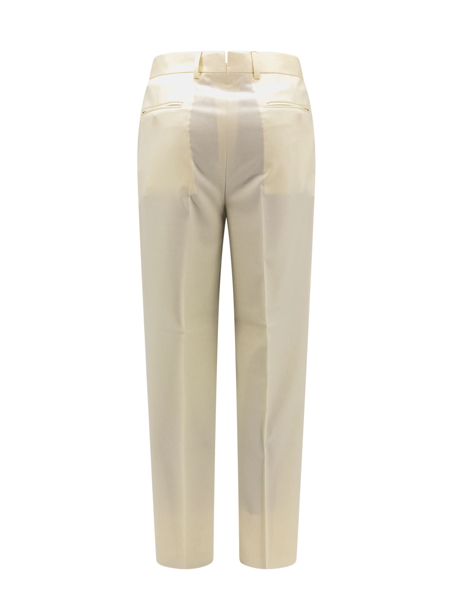 Shop Zegna Trouser In White