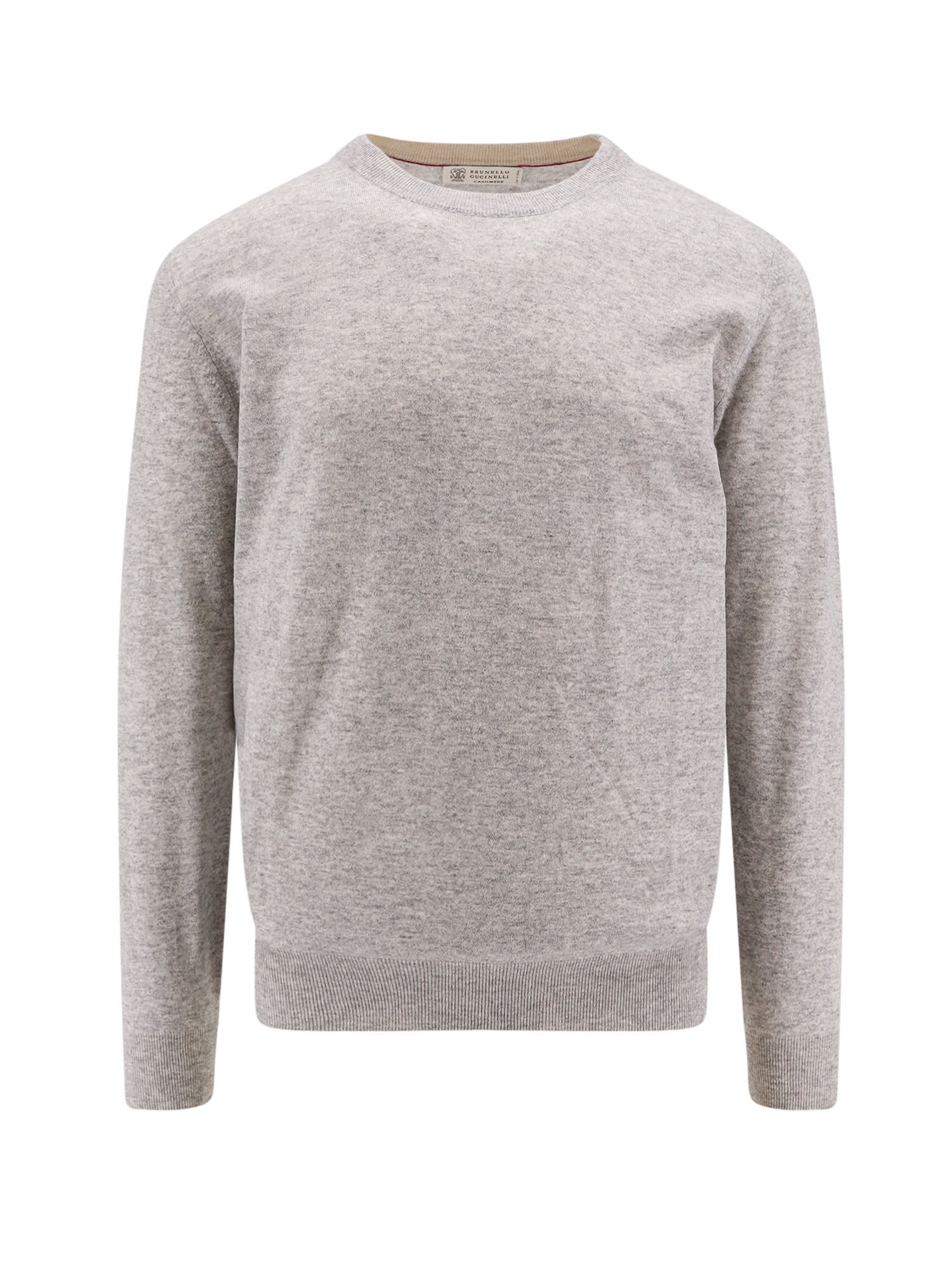 Shop Brunello Cucinelli Sweater In Grey