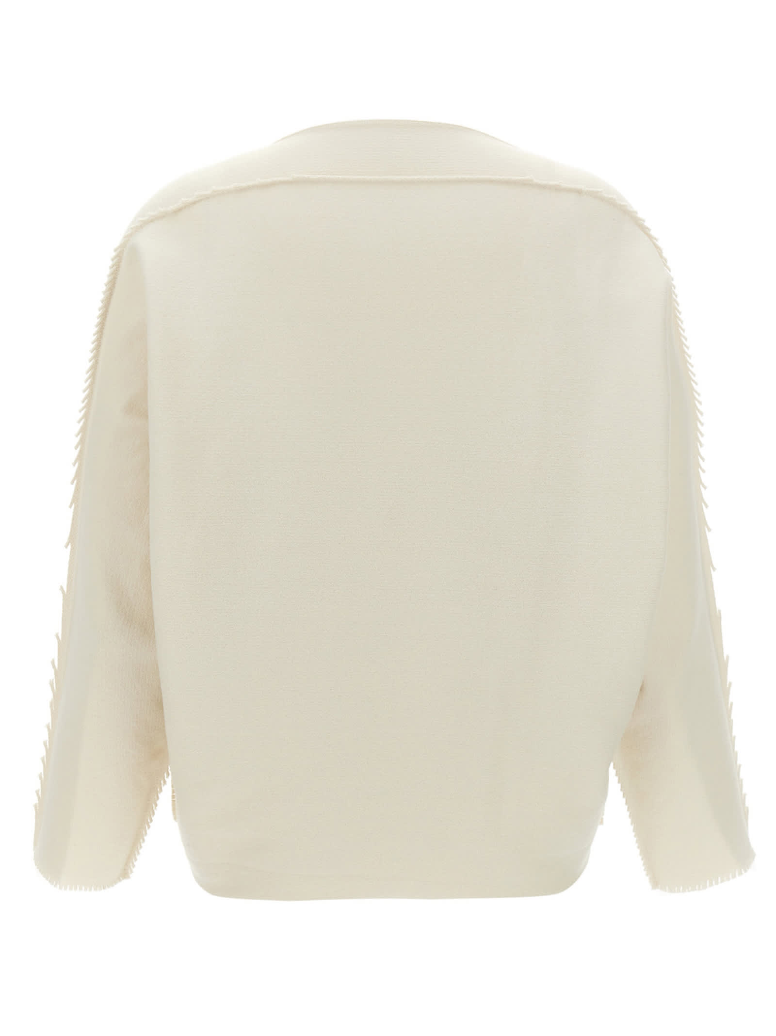 Issey Miyake Campagne Sweaters And Cardigans White In White