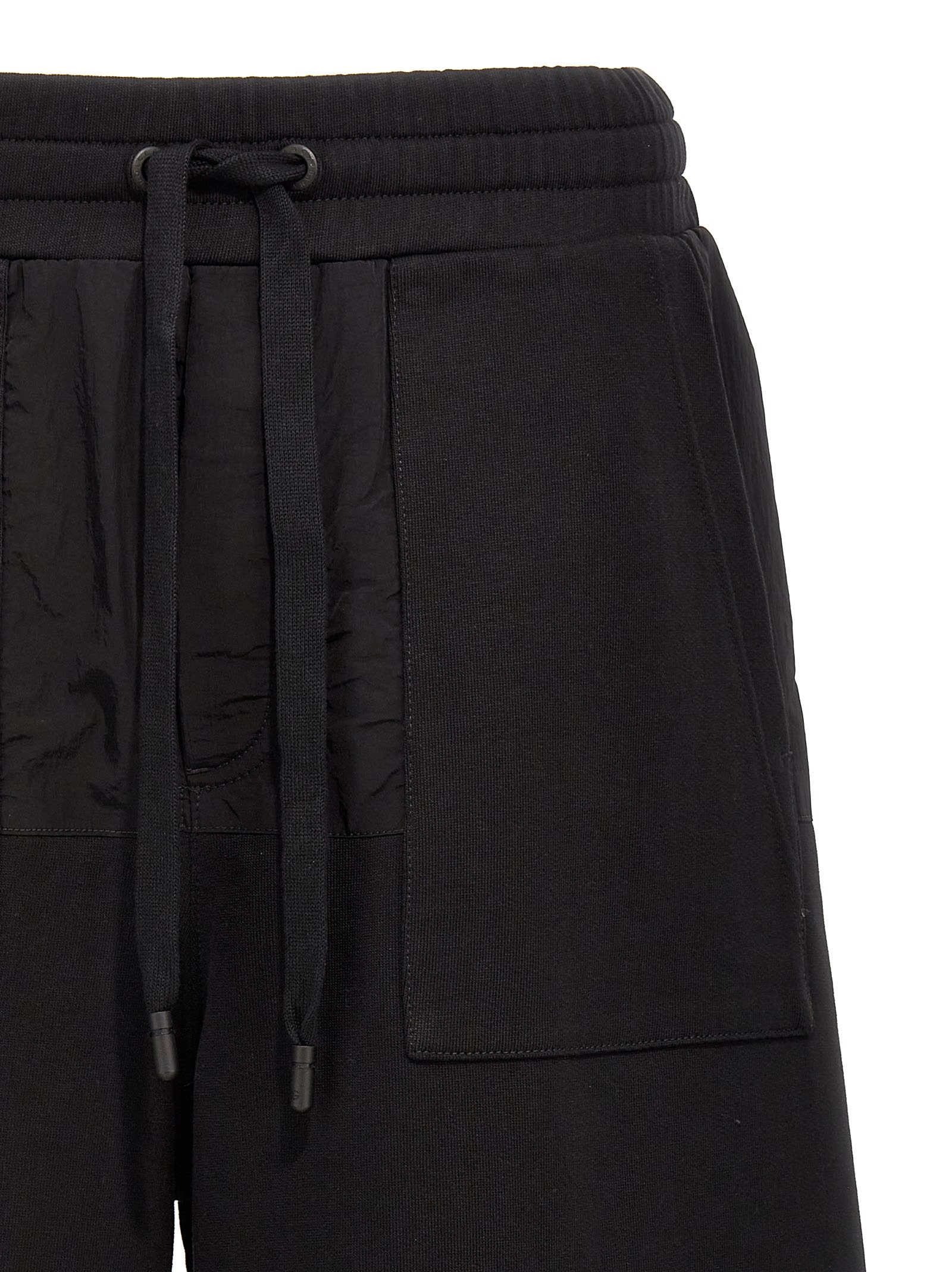 Shop Dolce & Gabbana Logo Bermuda Shorts In Nero