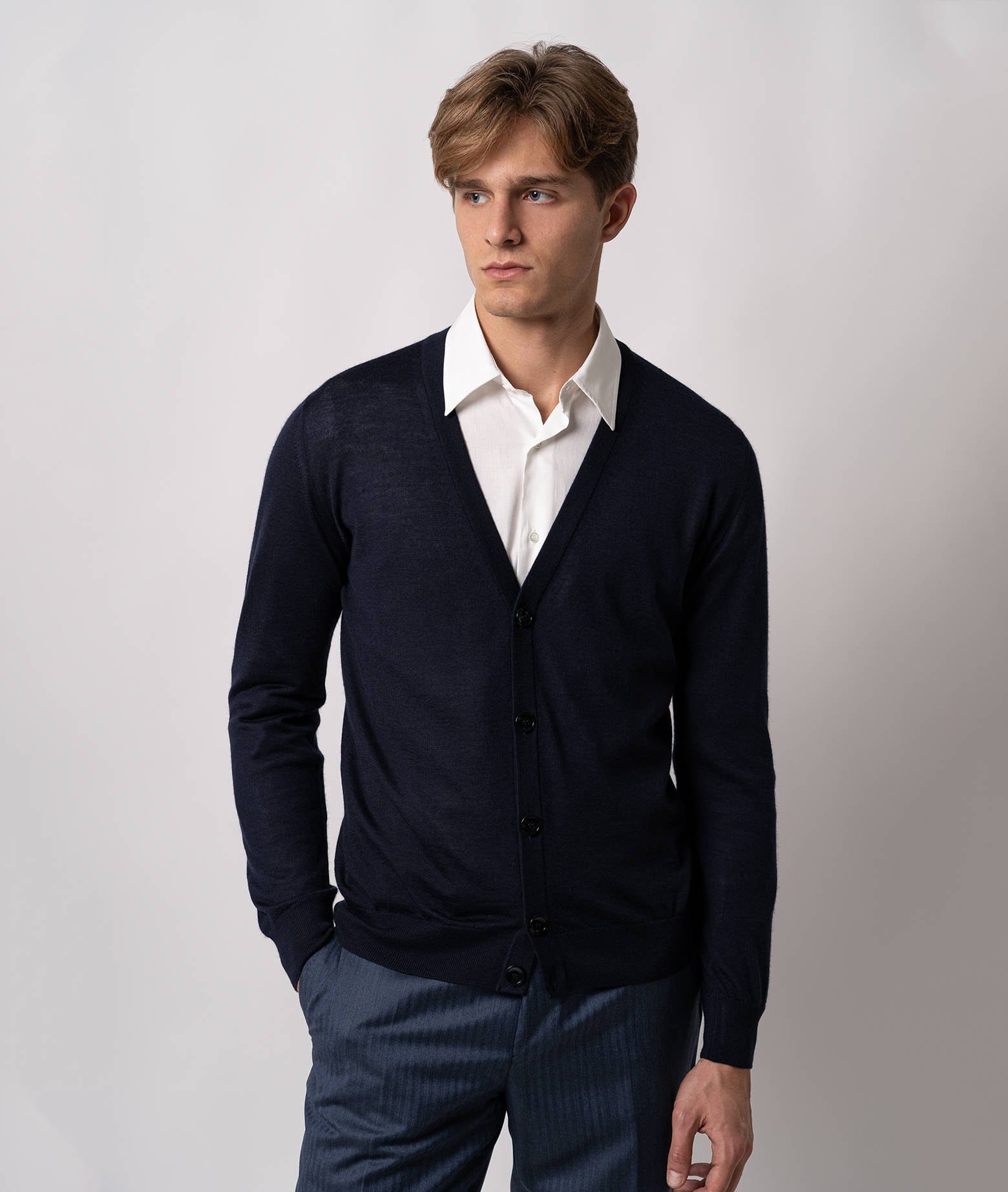 Larusmiani Cardigan Spirit 54 Cardigan In Blue