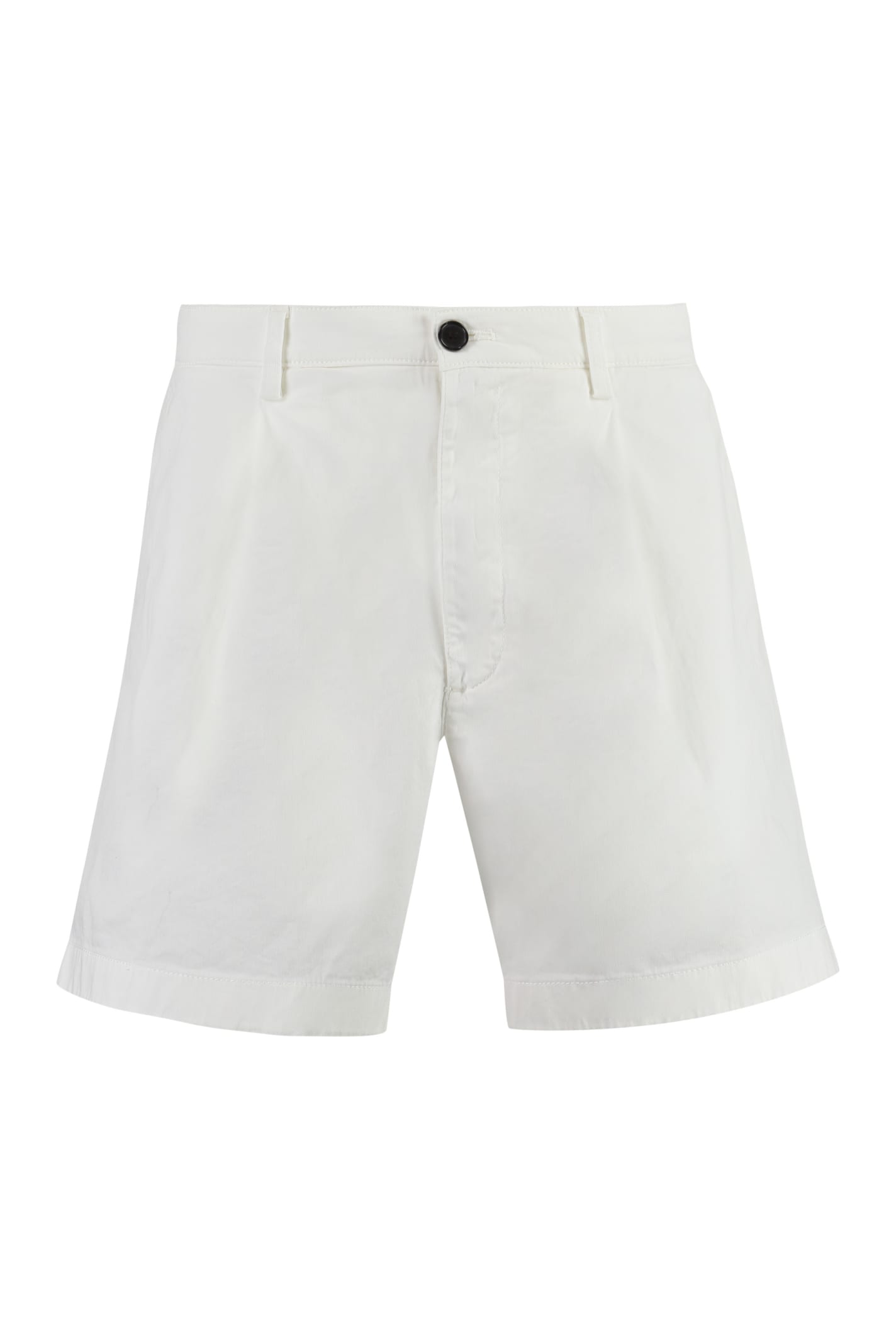 Shop Department Five Cotton Bermuda Shorts In White