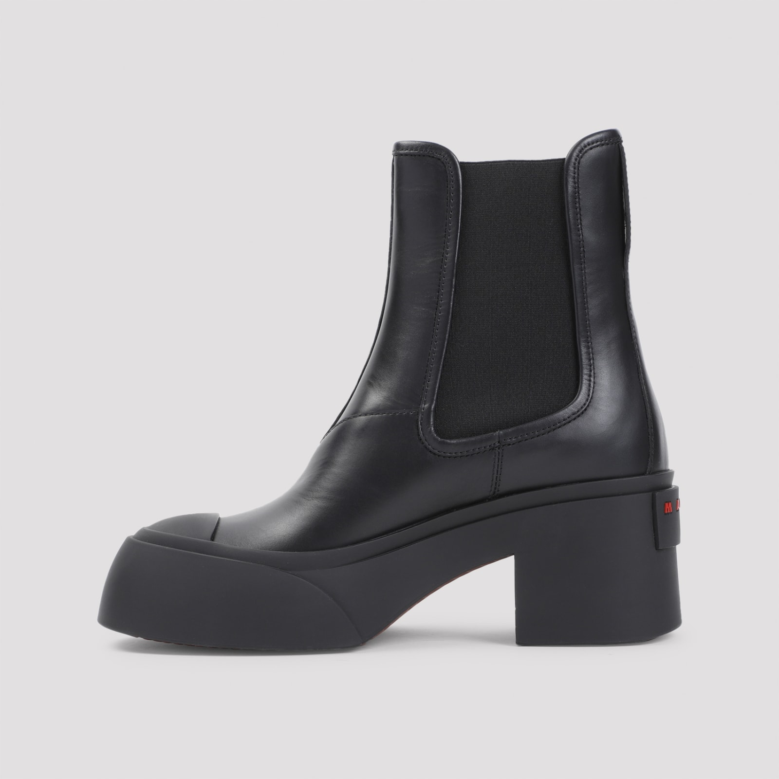 Shop Marni Ankle Boots In Black