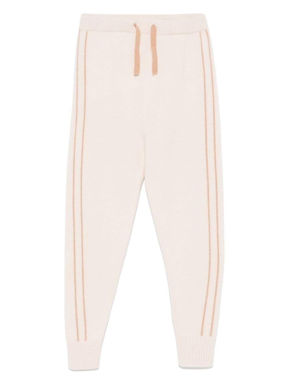 Fendi Kids' Cashmere Pant In Pink