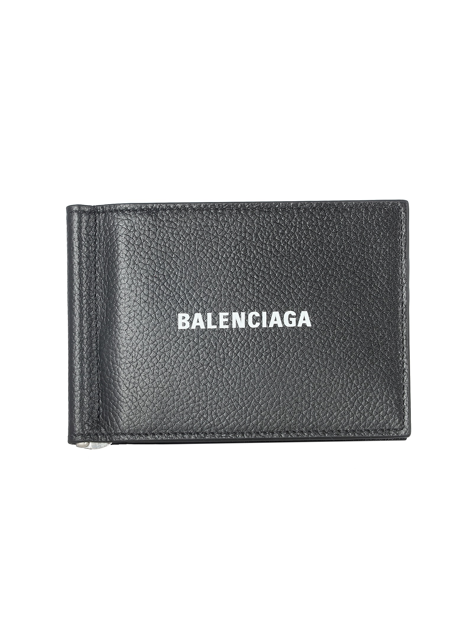 Balenciaga Cash Square Wal Clip In Black White