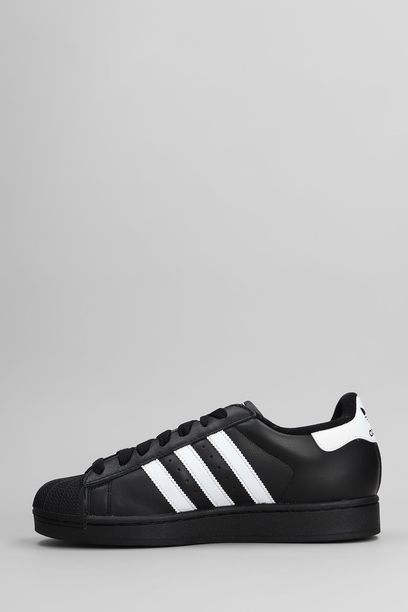 Adidas Originals Mens Adidas Superstar Ii Pony-hair Leather Low-top Trainers In Multi