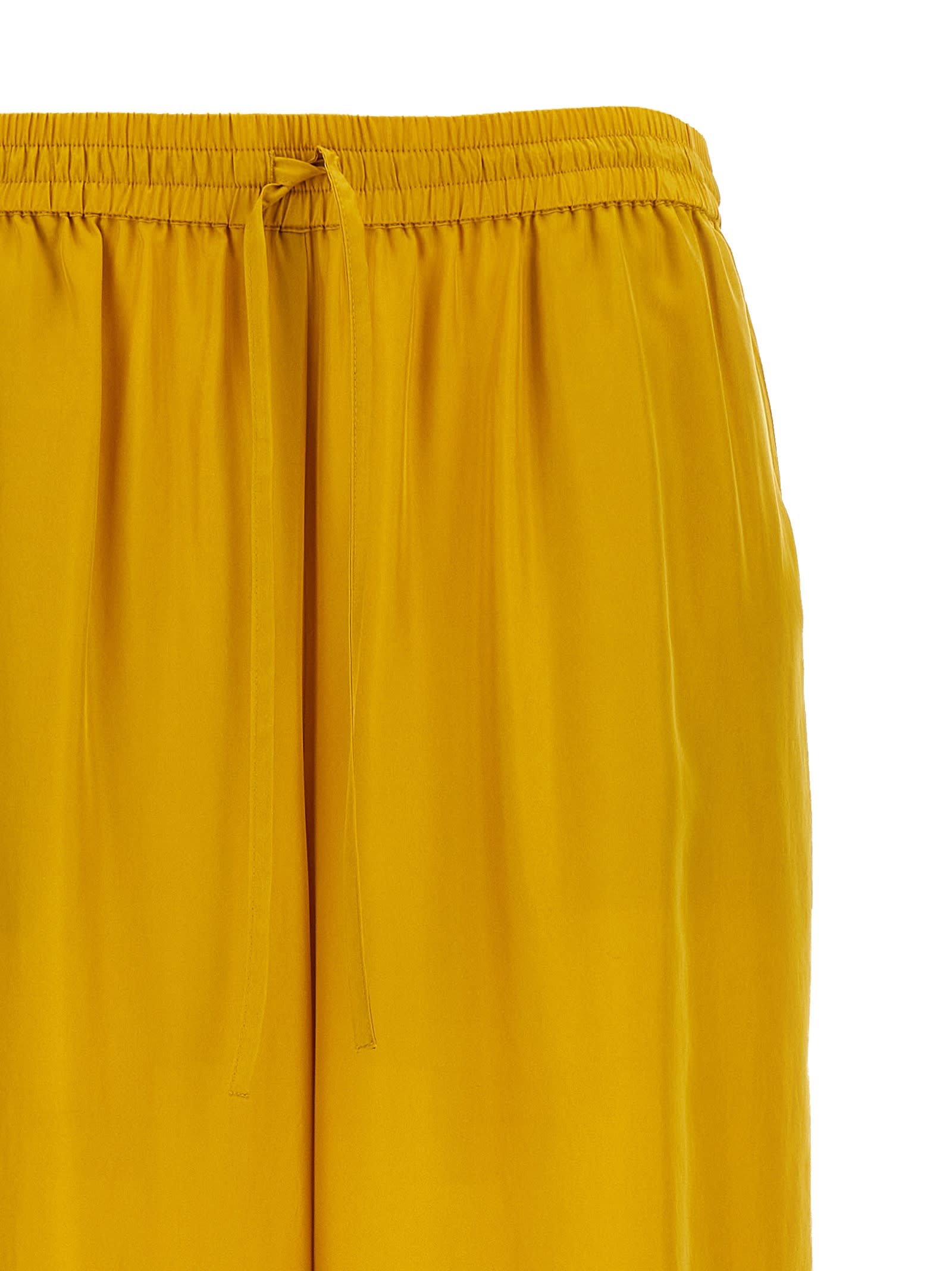 Shop P.a.r.o.s.h Sunny Pants In Yellow