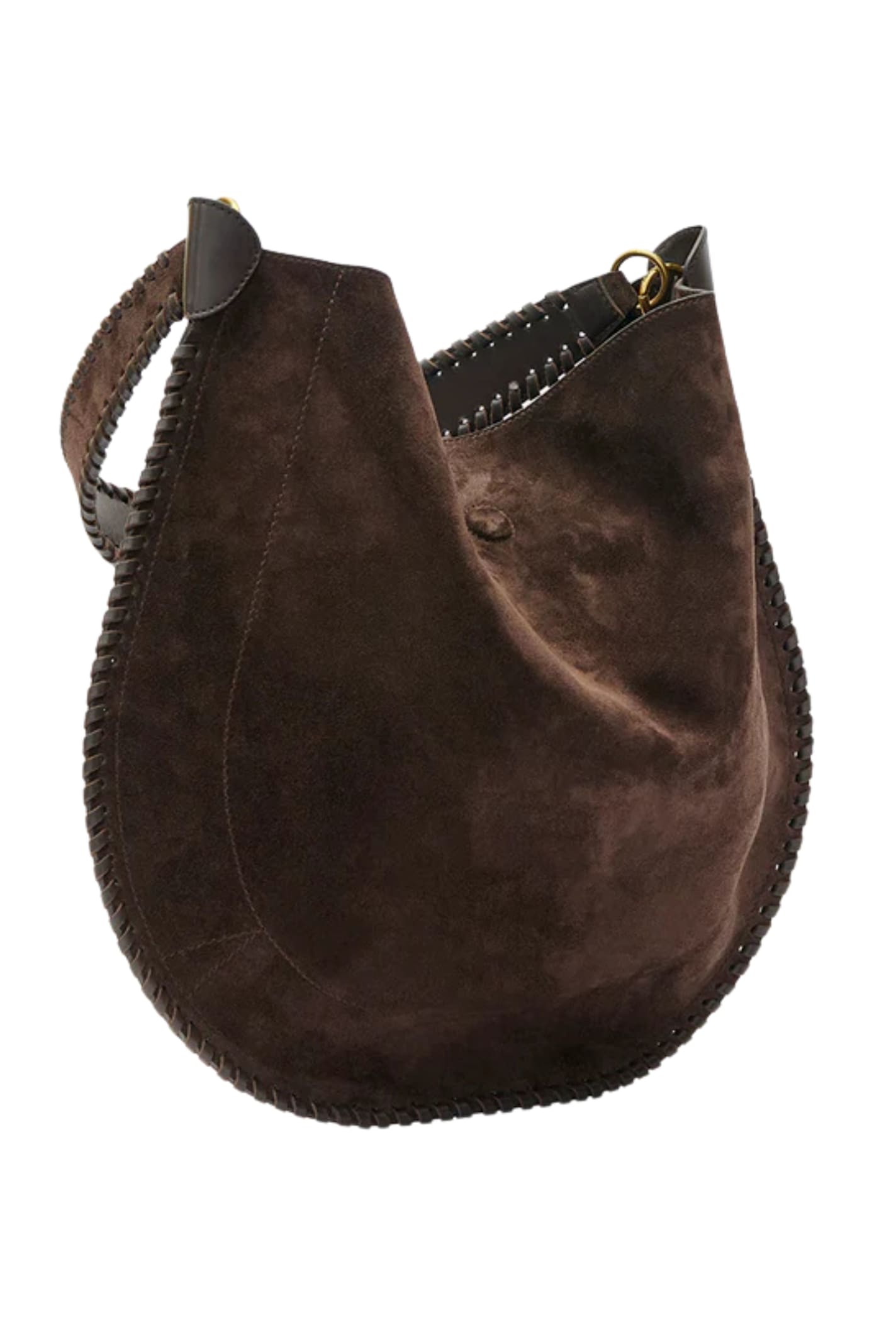 Isabel Marant Oskan Hobo Soft Bag Coffee In Brown
