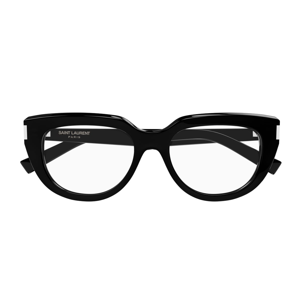 Saint Laurent Sl 828 Linea Corner Angle 001 Black Glasses In Black