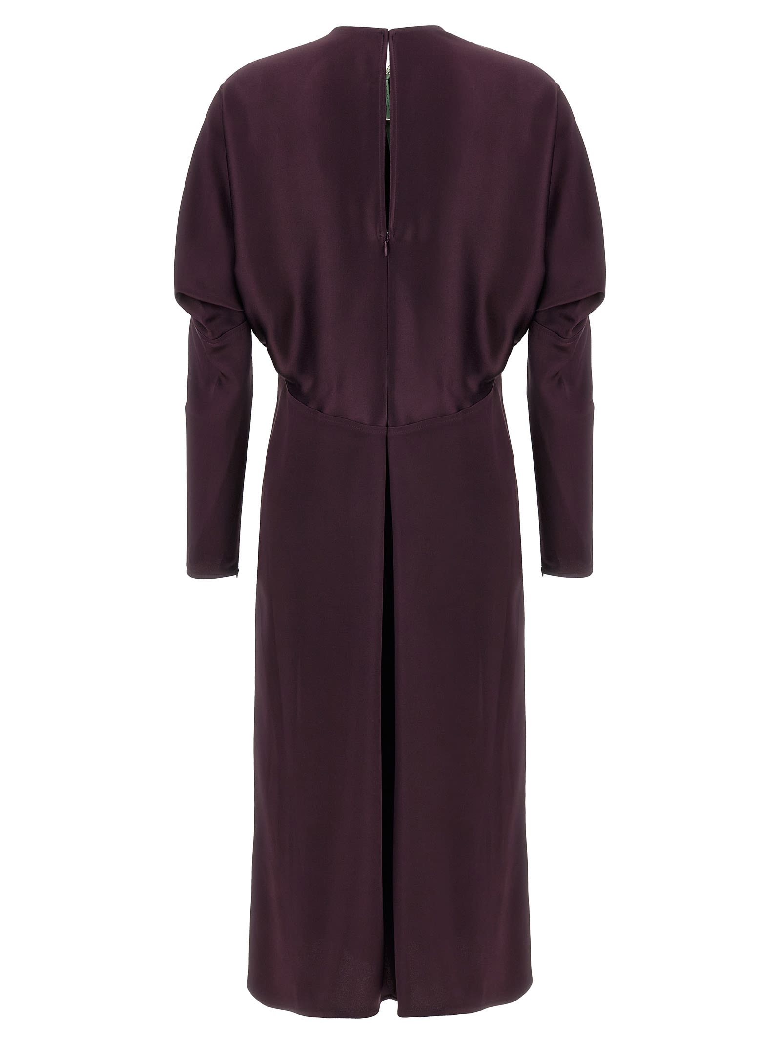 VICTORIA BECKHAM KEYHOLE DOLMAN MIDI DRESS 