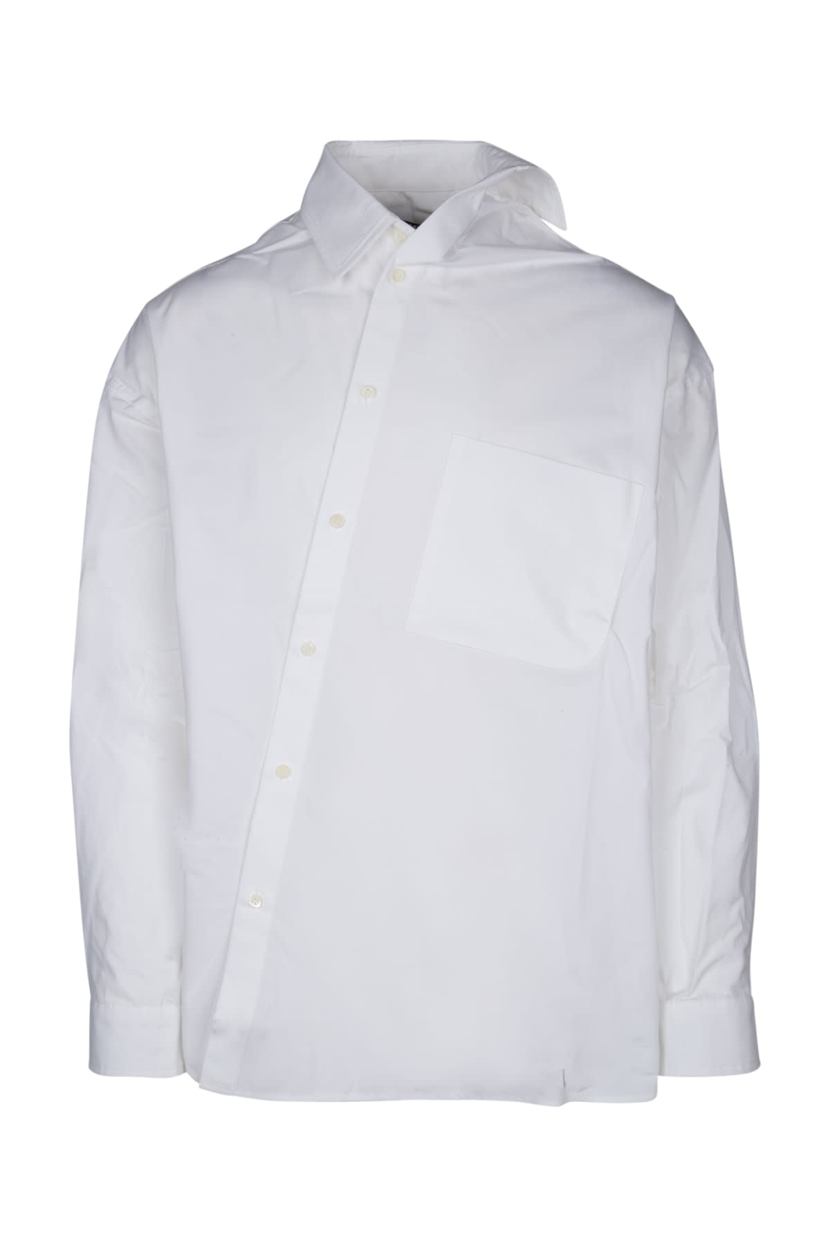 Shop Jacquemus Camicia In White