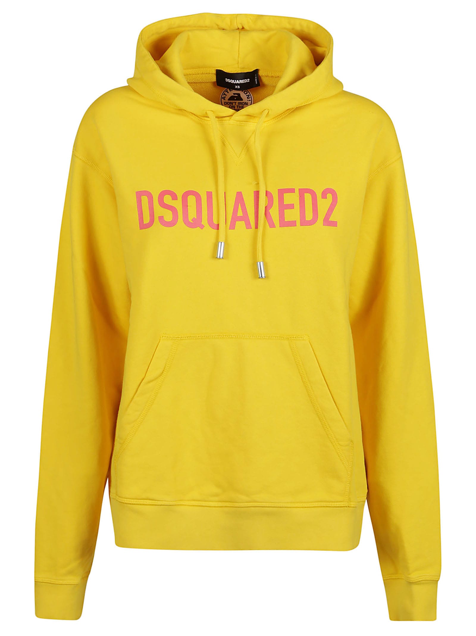 Shop Dsquared2 Cool Sweatshirt In Cyber Yellow