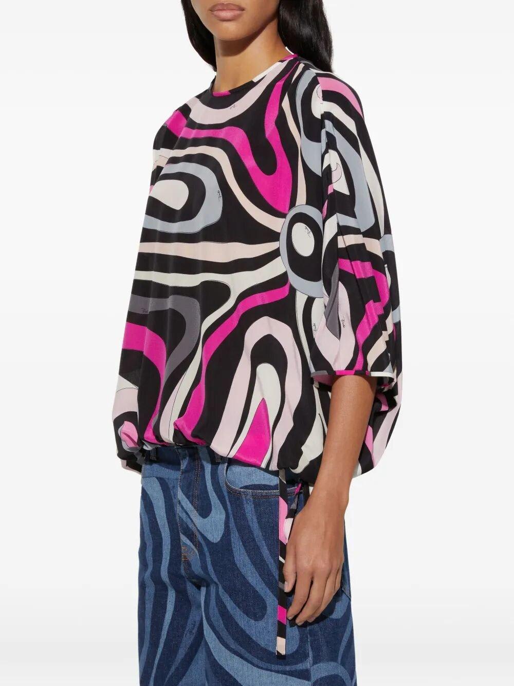 Pucci Abstract Print Top