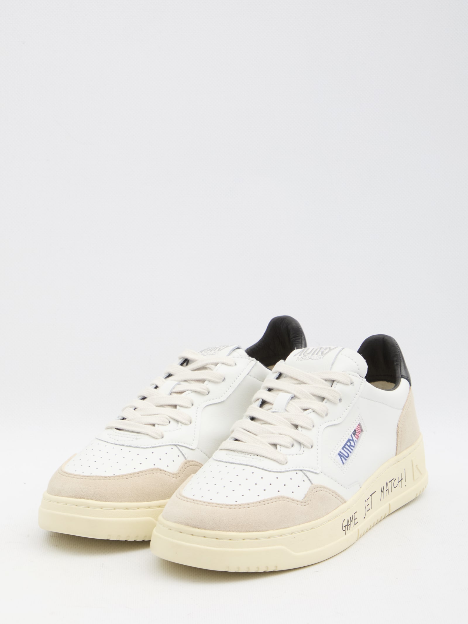 Shop Autry Medalist Sneakers In White