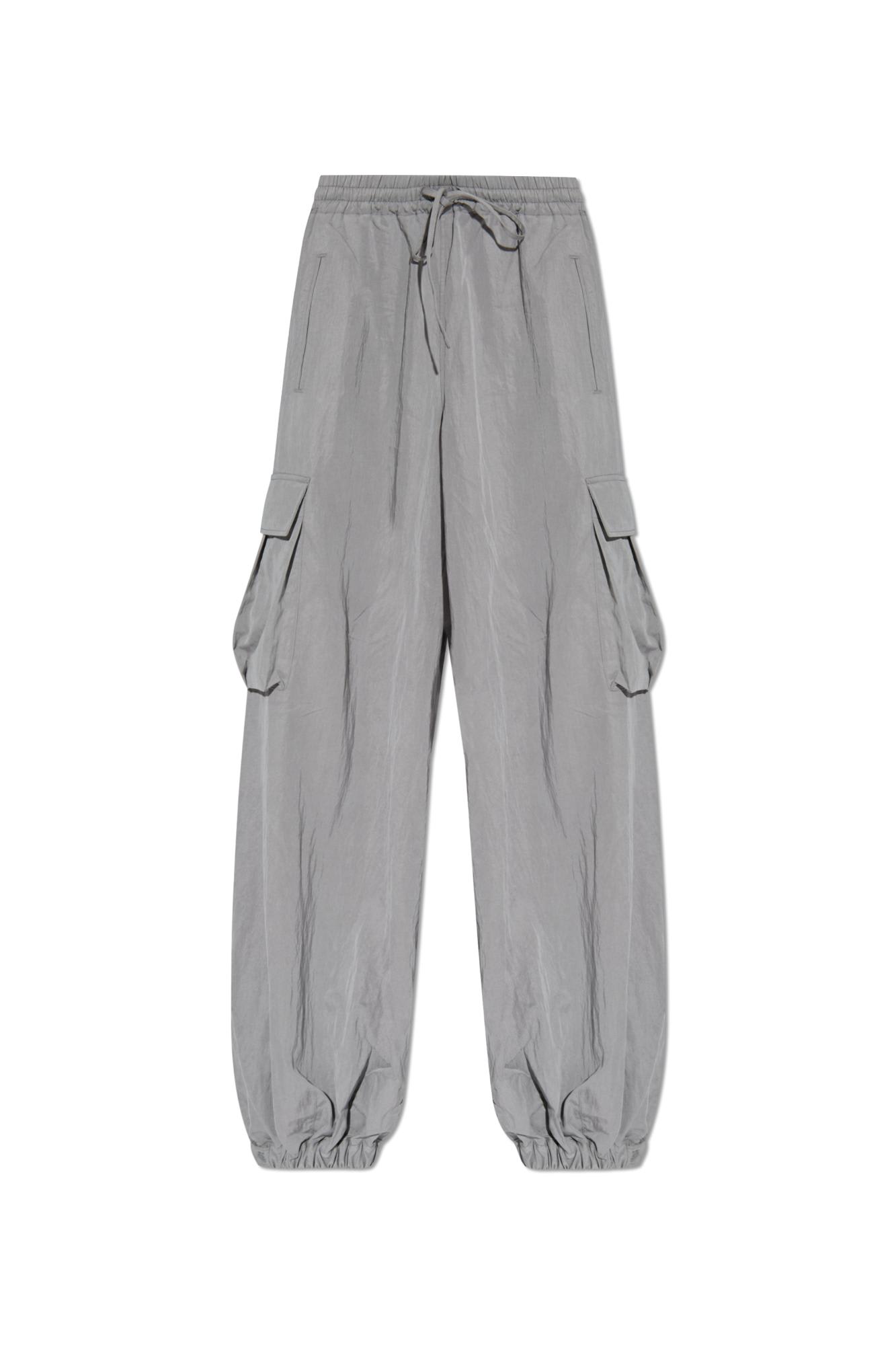 Shop Y-3 Cargo Pants In Solgre