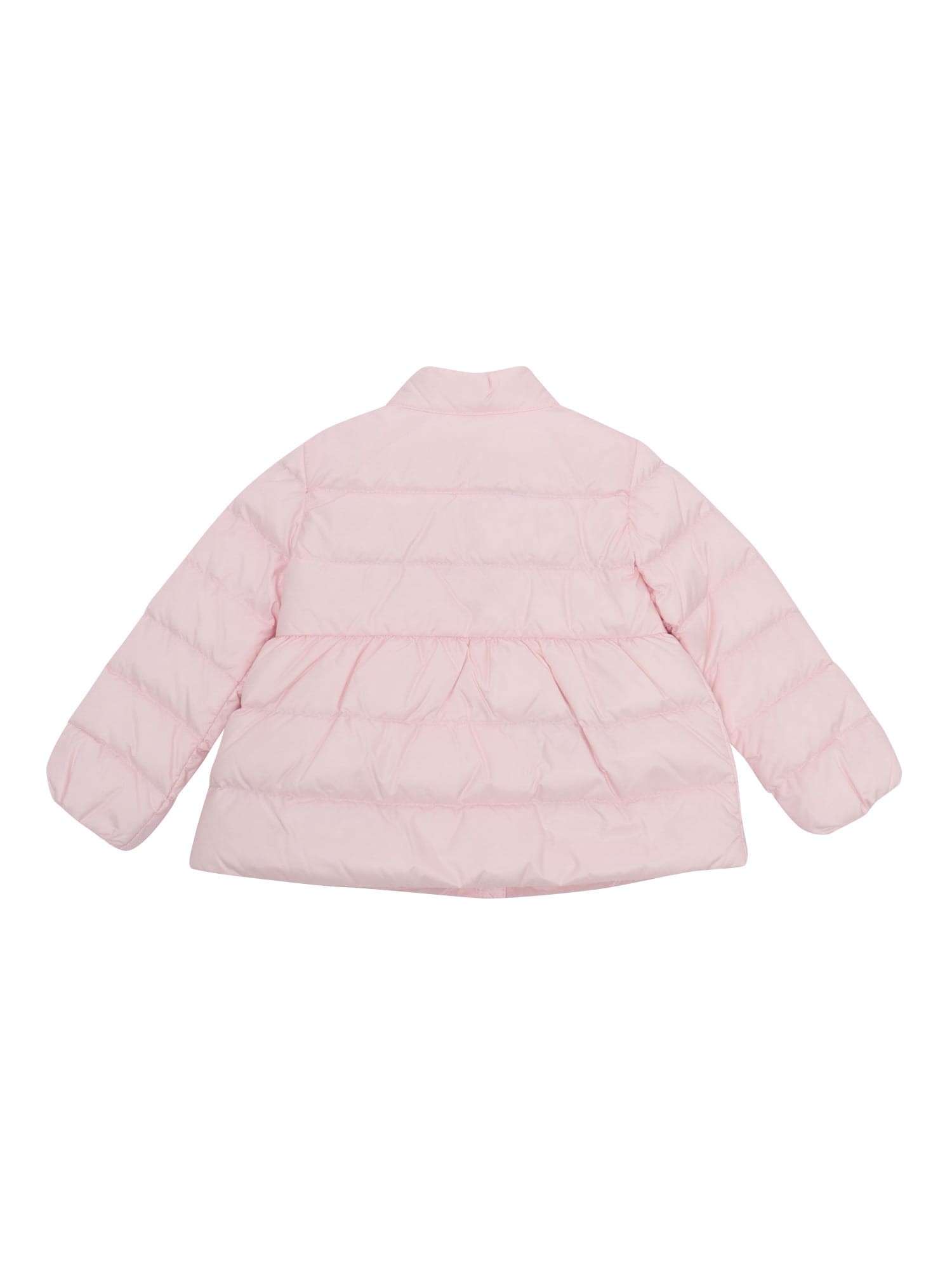 Shop Moncler Joelle Pink Down Jacket
