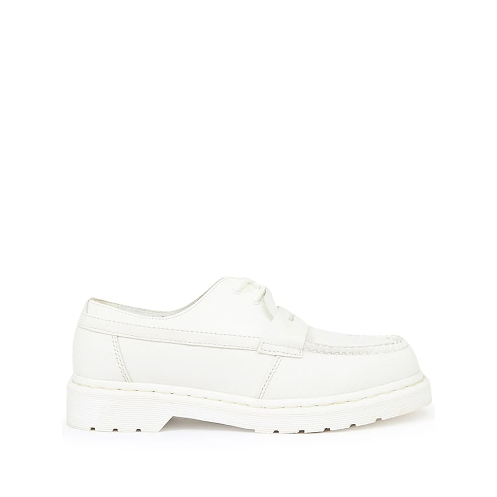 Mm6 Maison Margiela X Dr. Martens Leather Moccasin Loafers In White