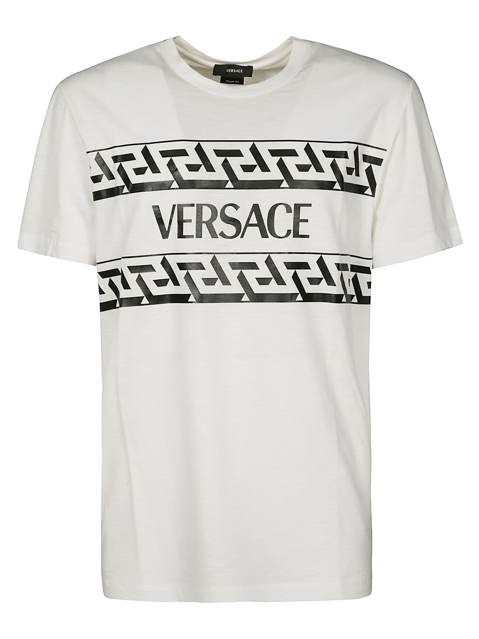 Versace Printed Crew Neck T-shirt